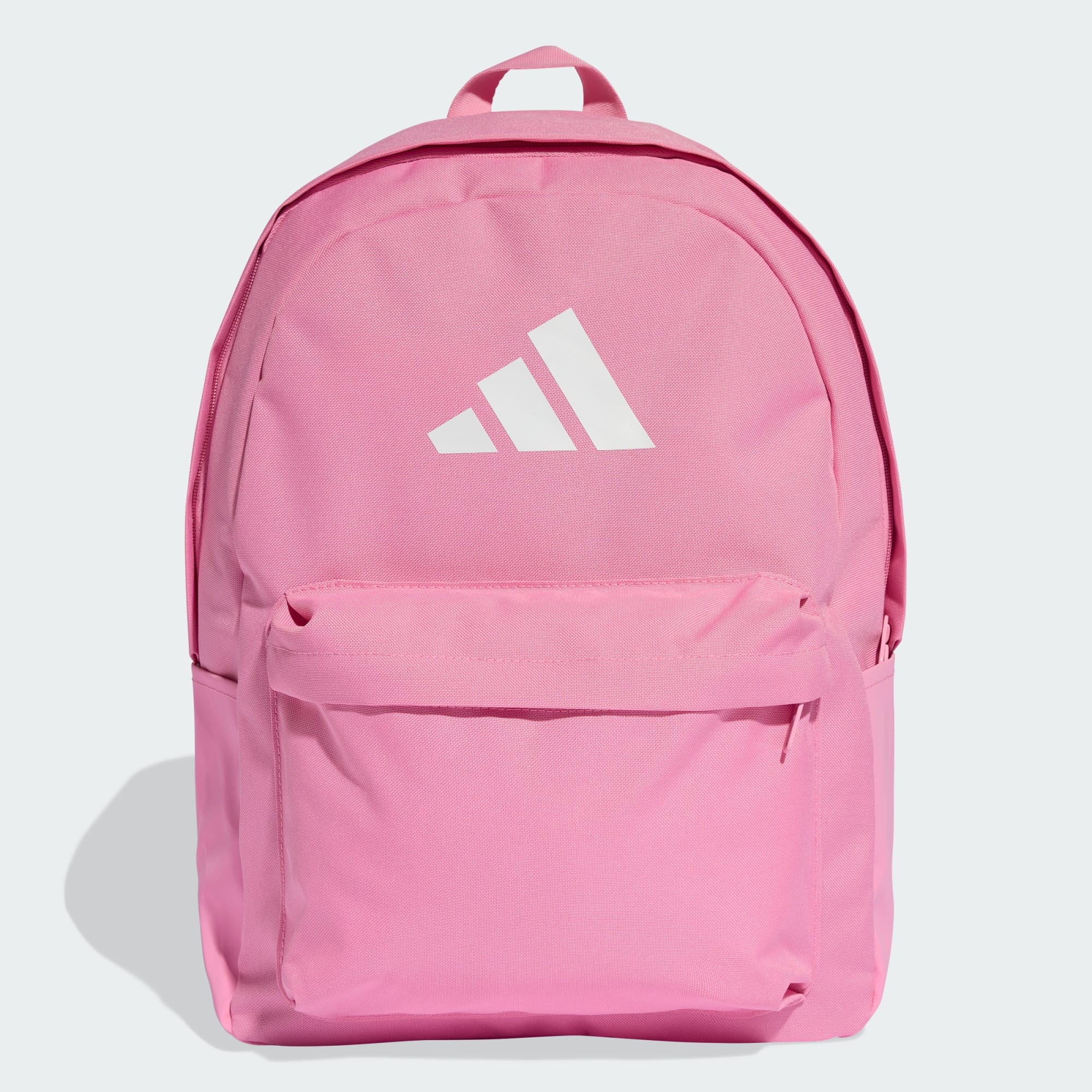 Adidas Classic 3 Bars Logo Pink Backpack