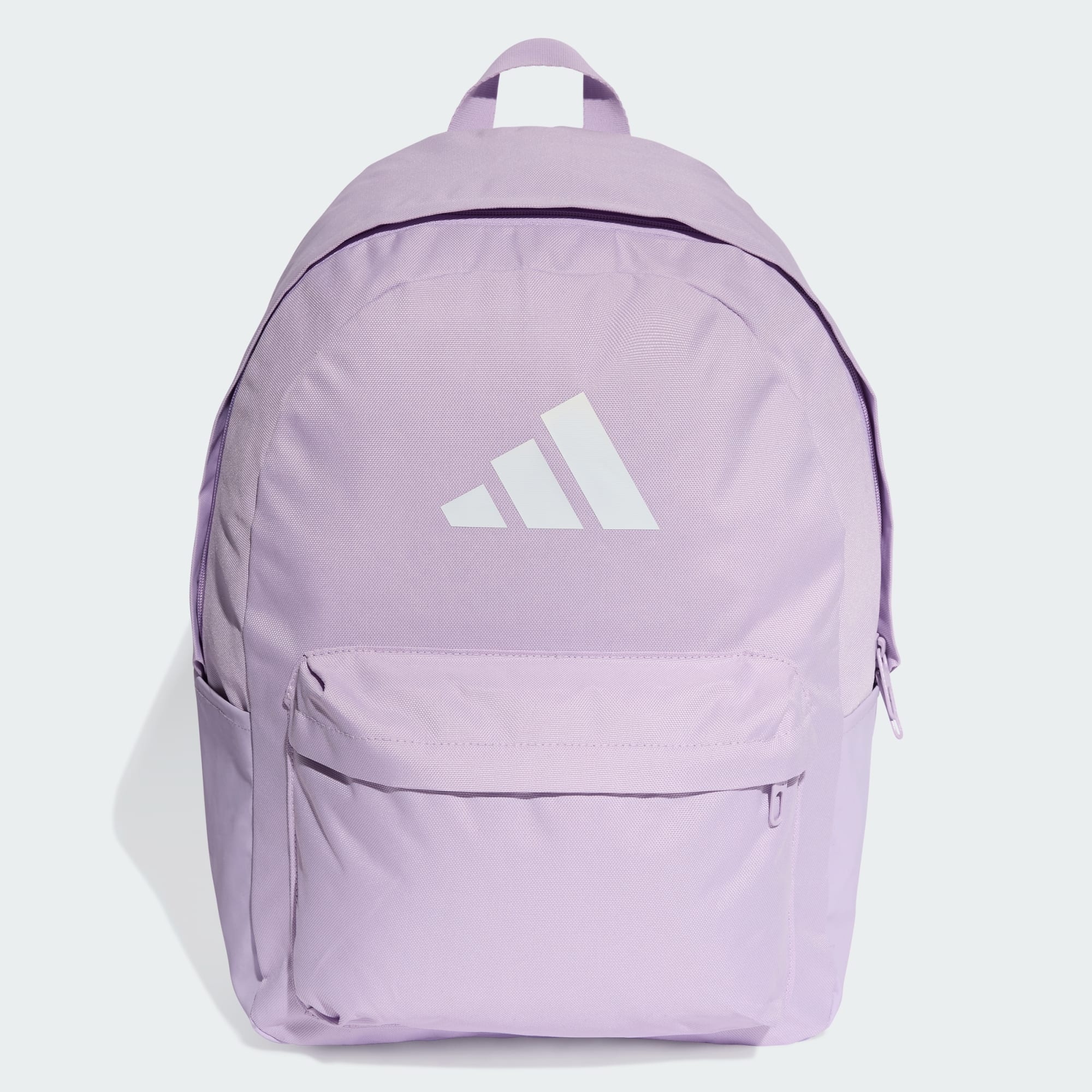Adidas Classic 3 Bars Logo Plum/White Backpack