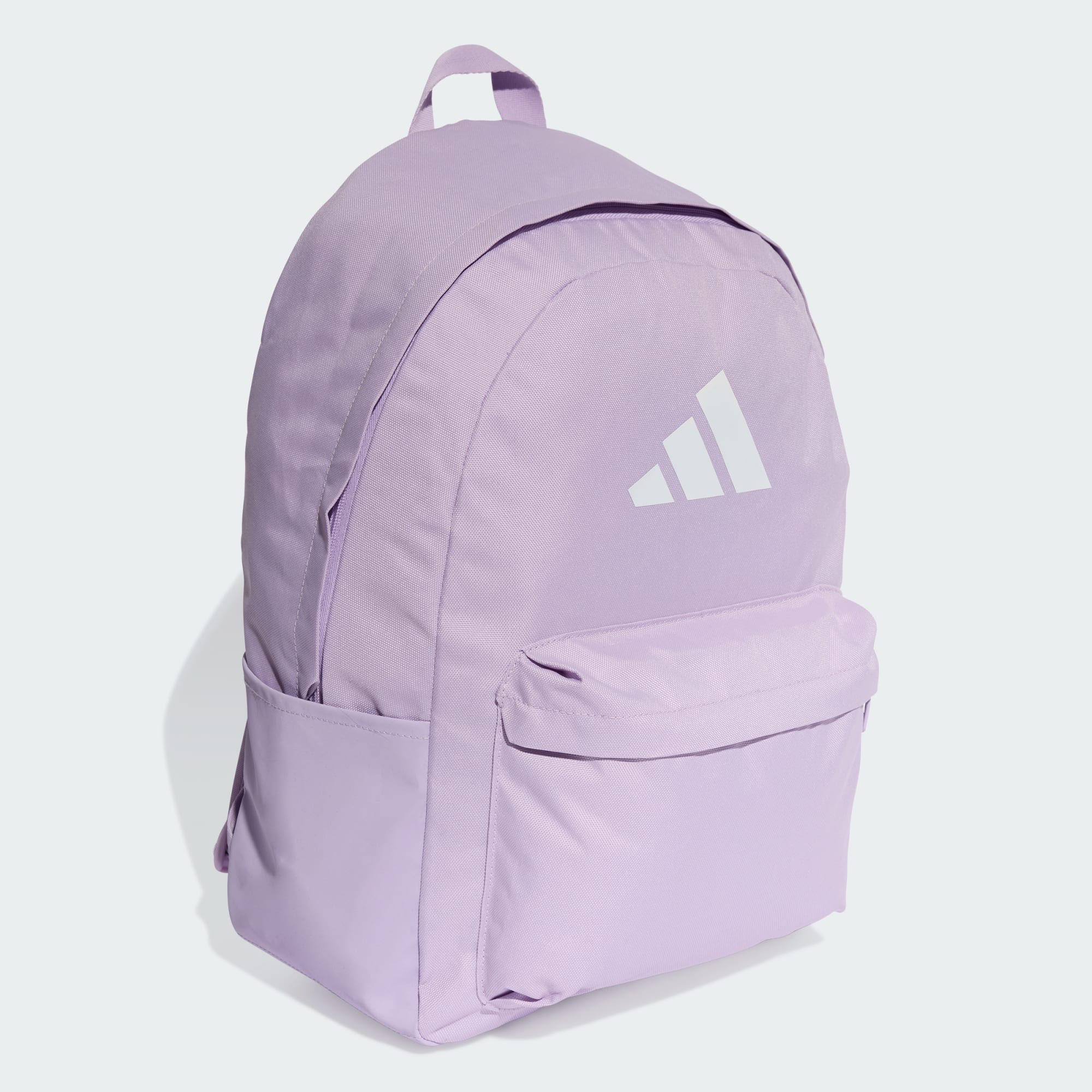 Adidas Classic 3 Bars Logo Plum/White Backpack