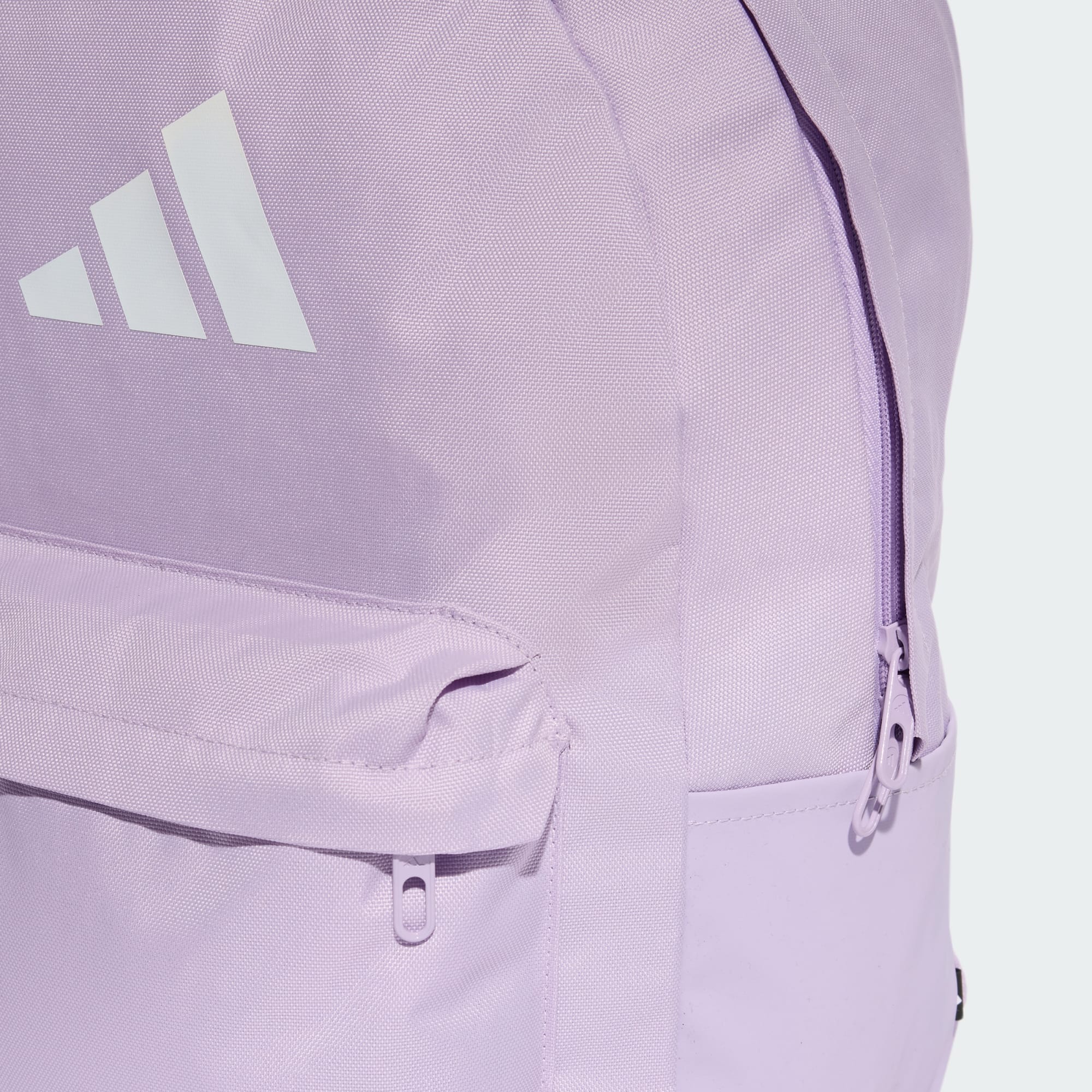 Adidas Classic 3 Bars Logo Plum/White Backpack