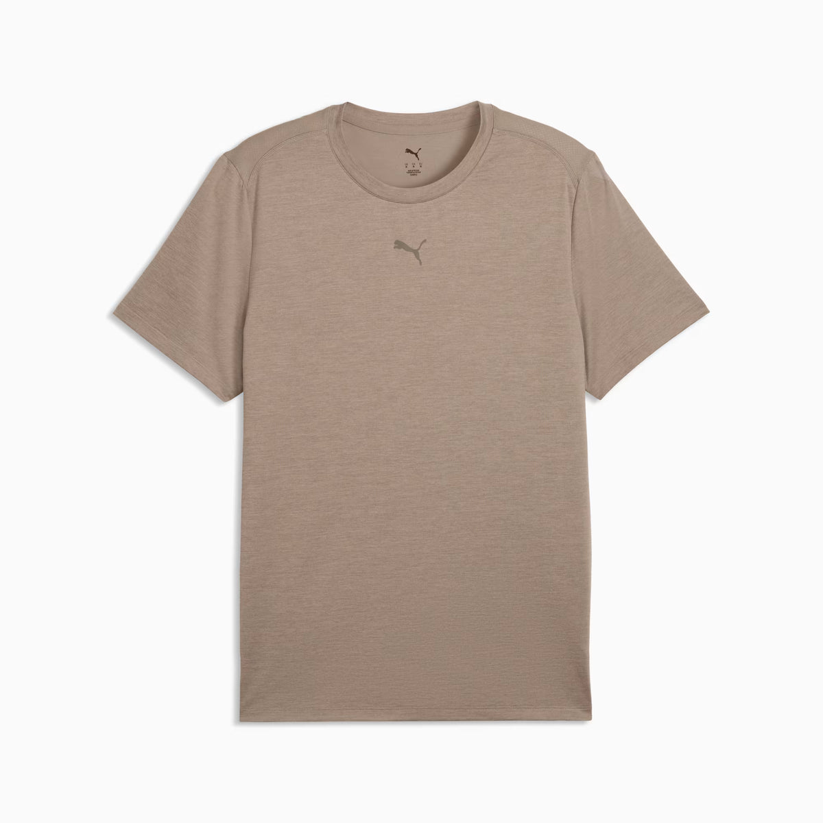 PUMA MEN'S CLOUDSPUN ULTRA SOFT MOUSE GREY HEATHER TEE