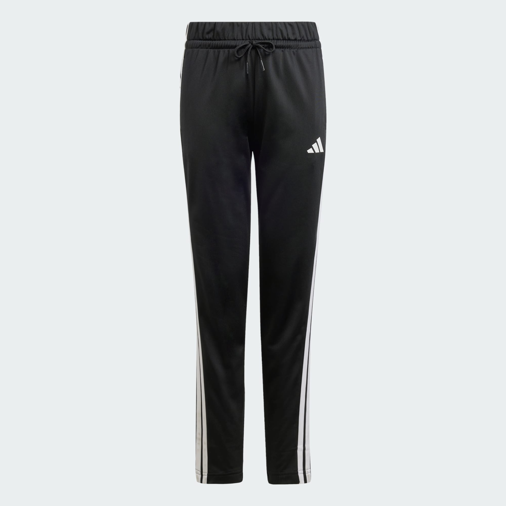 Adidas Kid's Tiberio Tricot 3-Stripes Black/Red Tracksuit Set