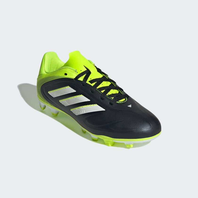 Adidas Kid's Copa Pure 3 Club Black/Green Football Boots