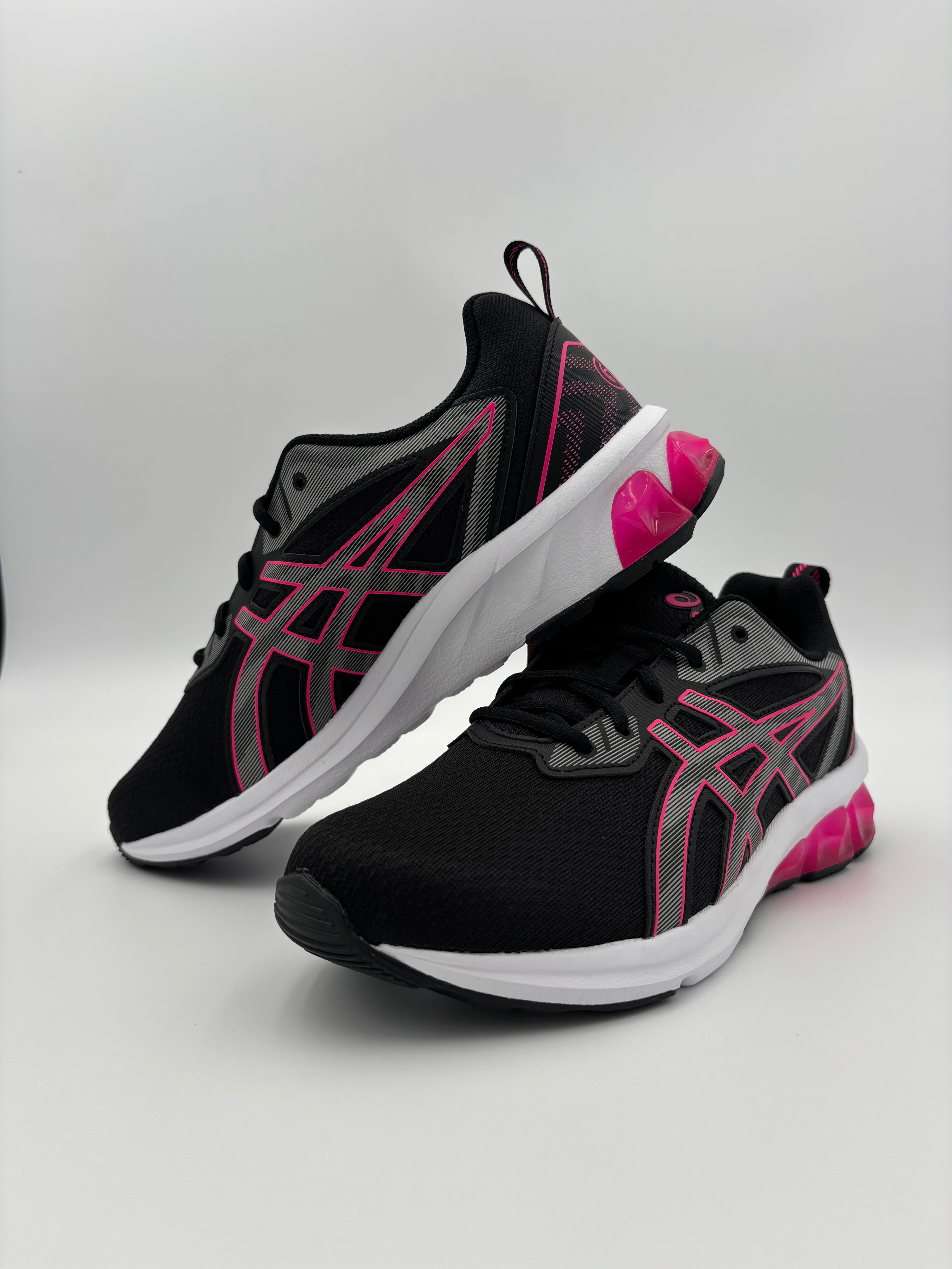 Asics Kid's Gel Quantum 90 Gs Black/Pink Running Shoes