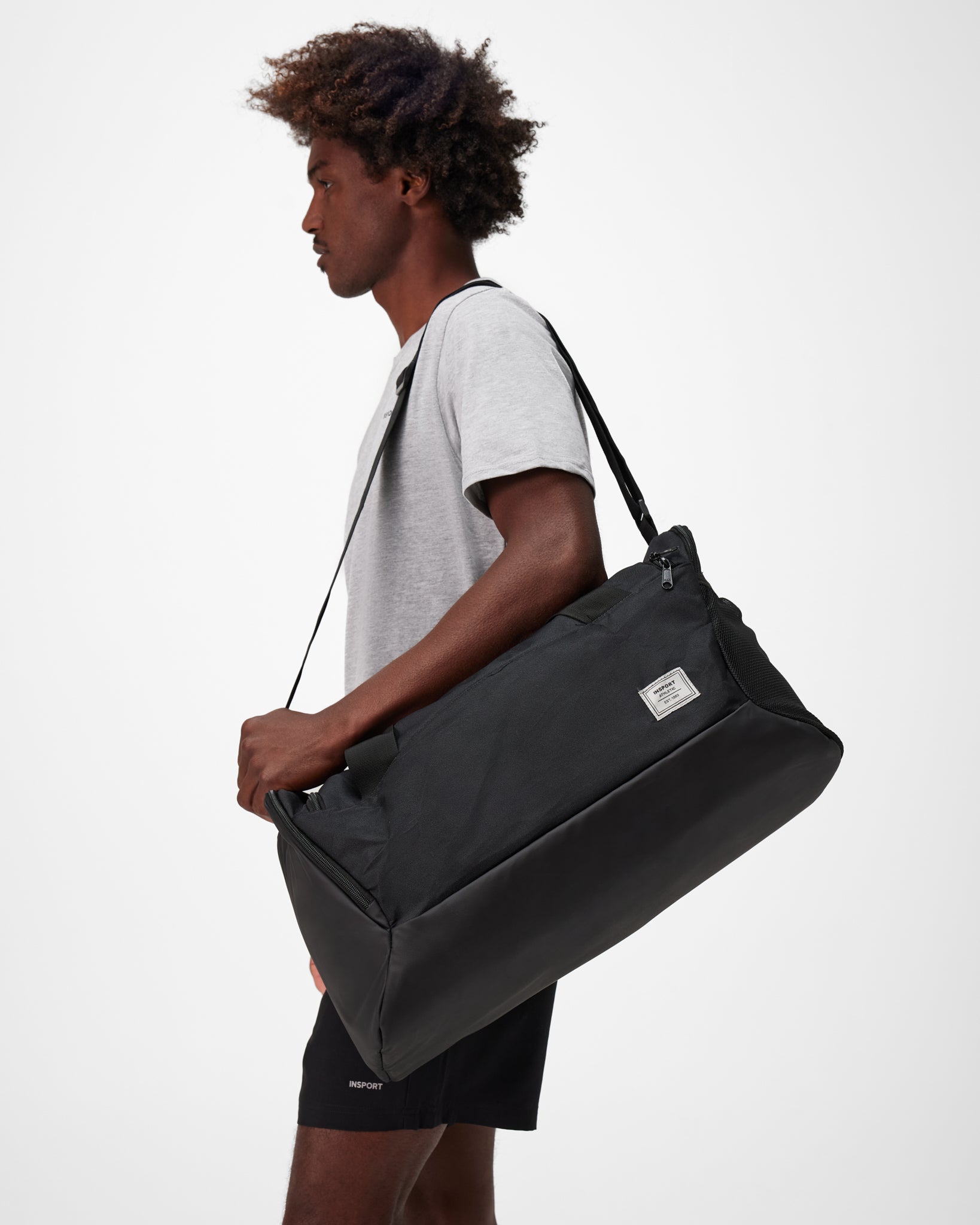 Insport Alaska Black Small Duffle Bag