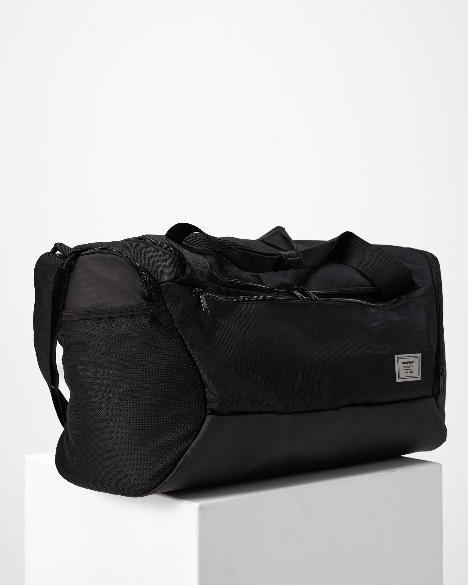 Insport Alaska Black Small Duffle Bag