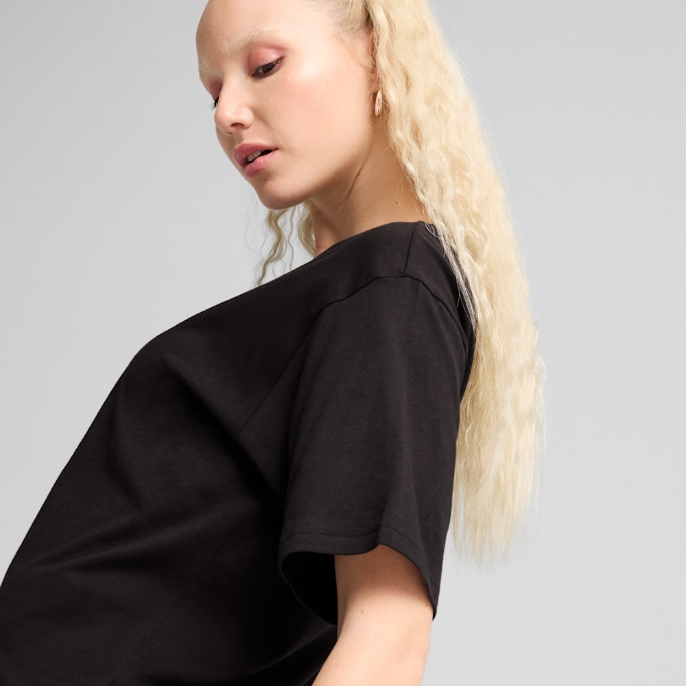Puma Women's Essentials Relax Black Tee