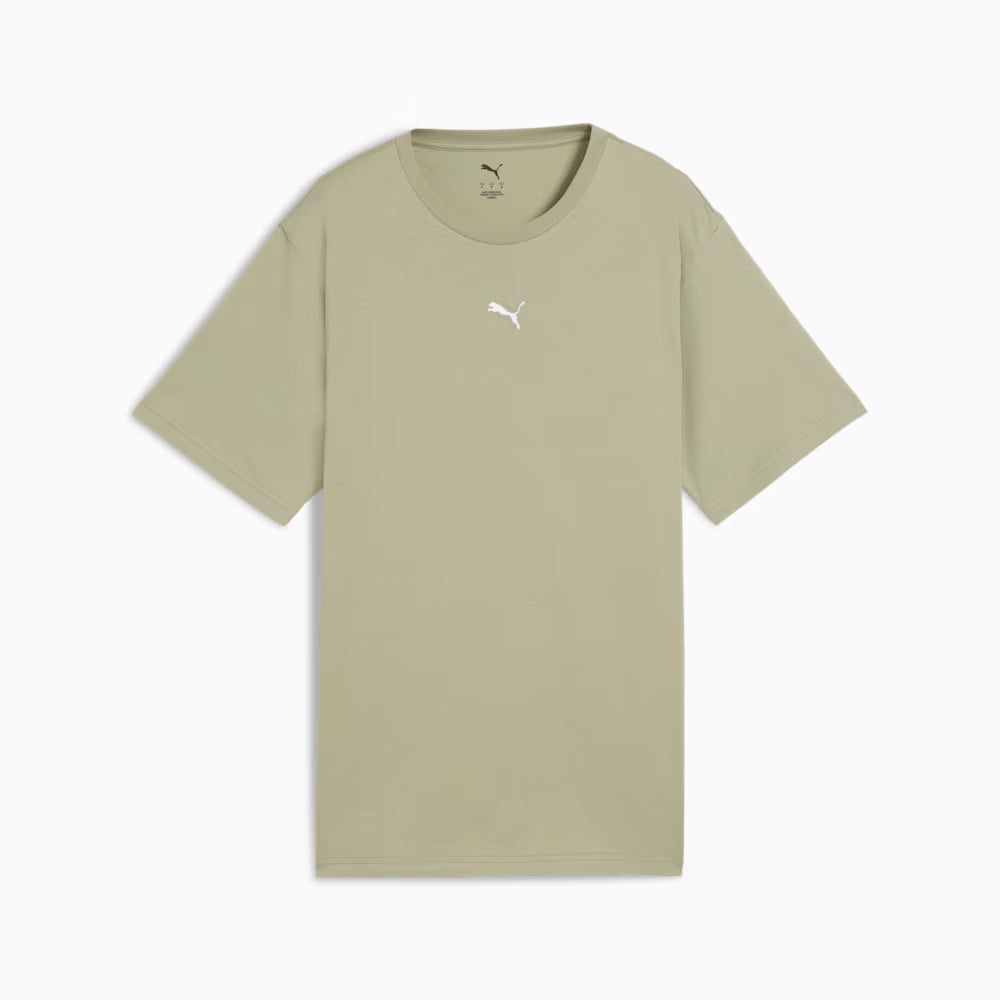 Puma Women's Essentials Relaxed Lux Army Tee