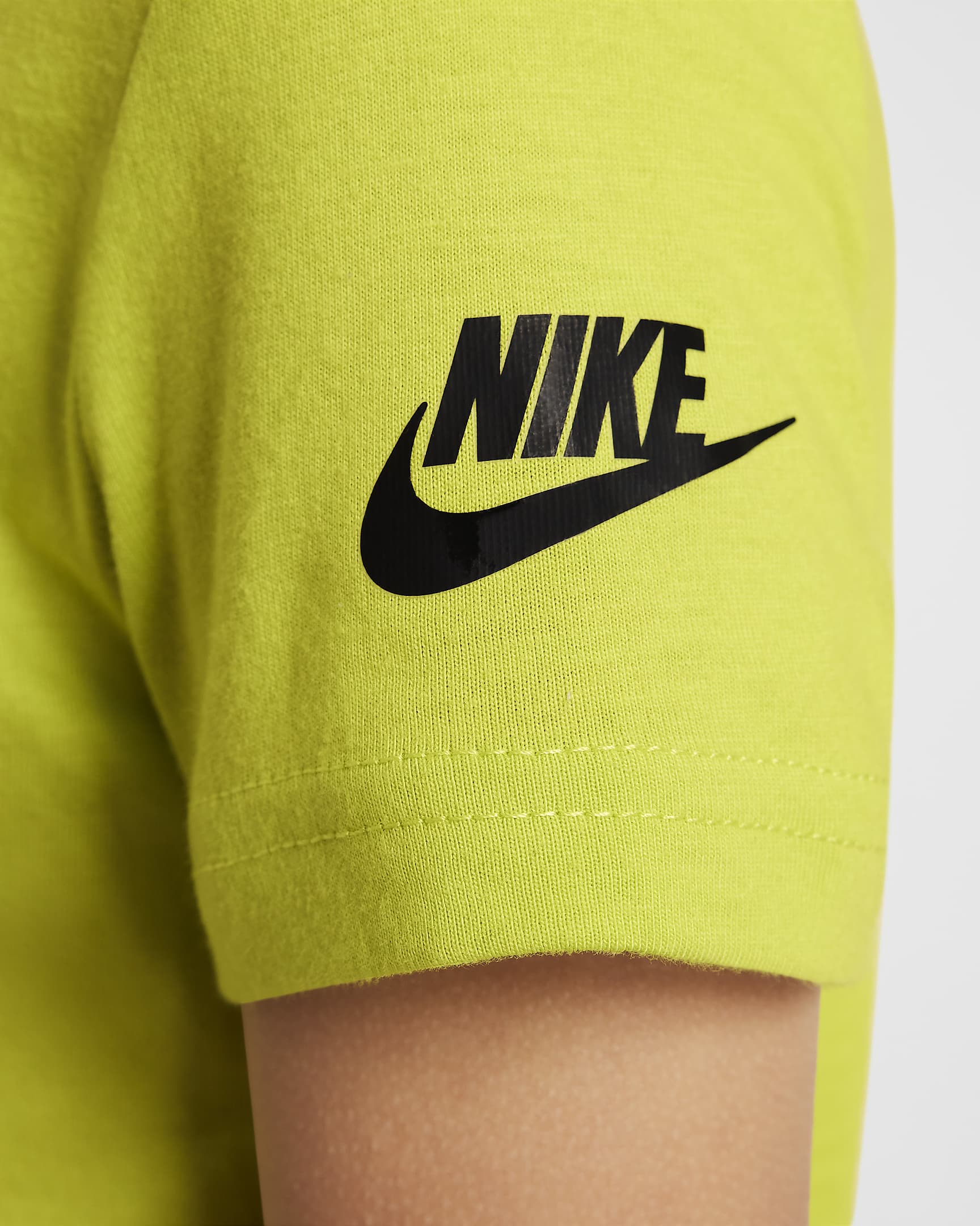 Nike Kid's Just Do It Bright Cactus Tee