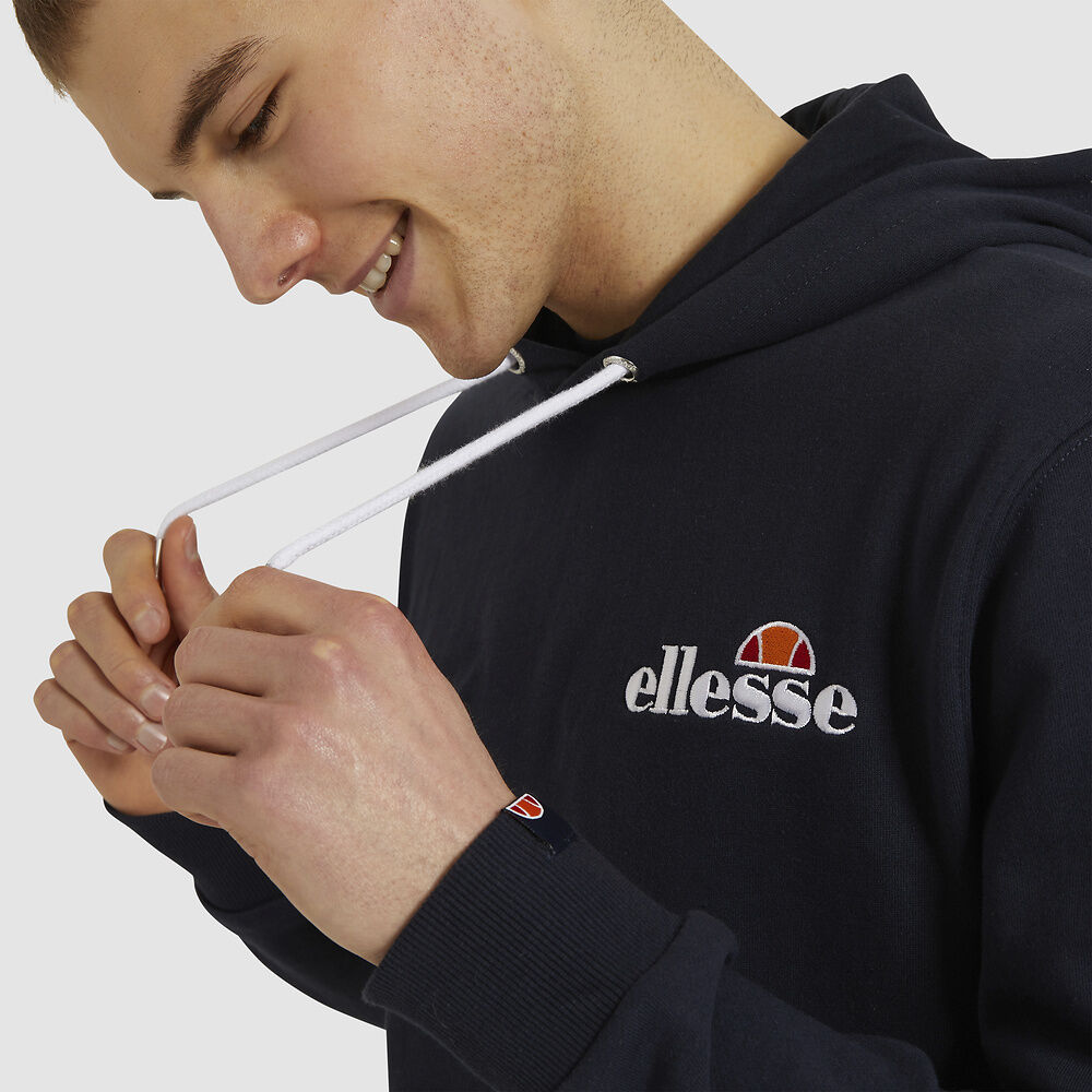 Ellesse Men's Primero Navy Hoodie