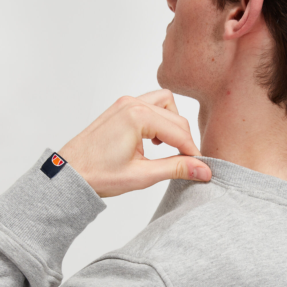 Ellesse Men's Fierro Crew Grey Sweatshirt