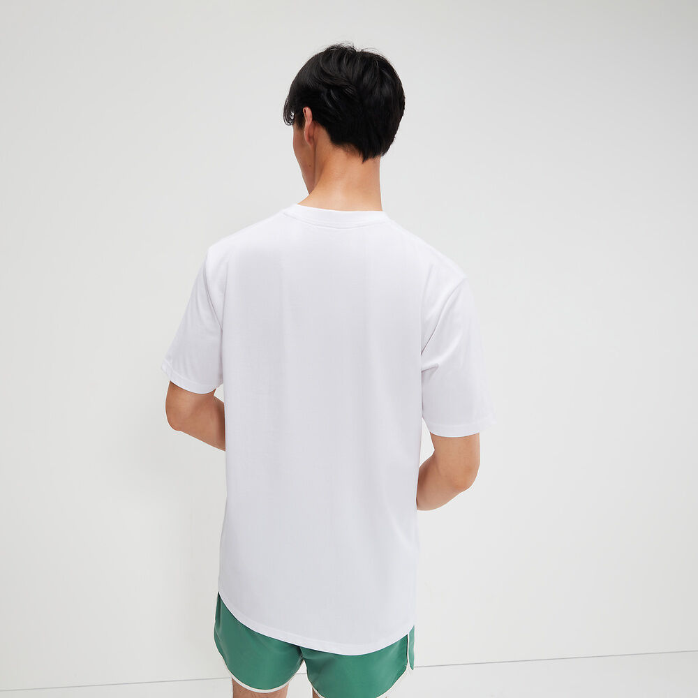 Ellesse Men's Lentamente White Tee