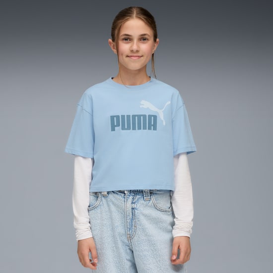 Puma Kid's Ess 2 Colour Haute Tropic Tee