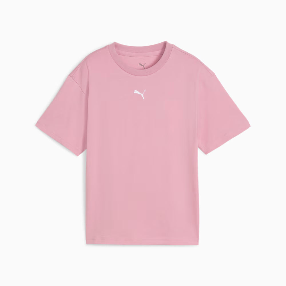 Puma Kid's Essentials Boxy Pink Tee