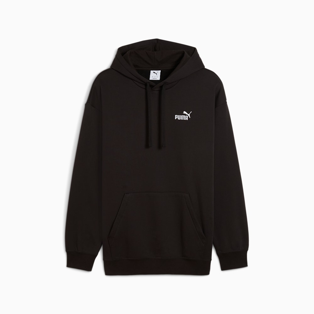 Puma Men's Essentials Relaxed Small No. 1 Logo Black Hoodie