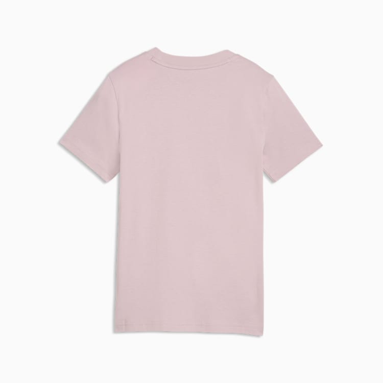 PUMA KID'S ESSENTIALS SCRIPT GLITTER PINK TEE