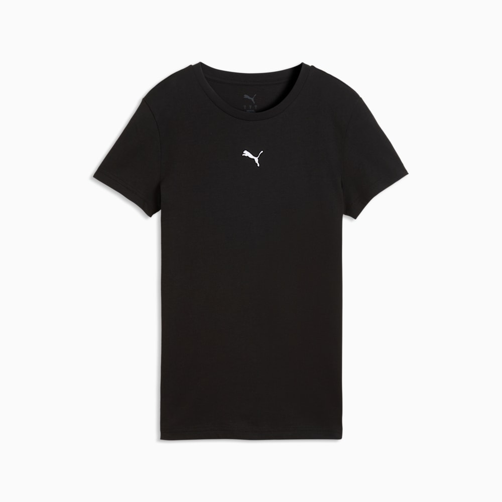 PUMA WOMEN'S ESSENTIALS BLACK TEE
