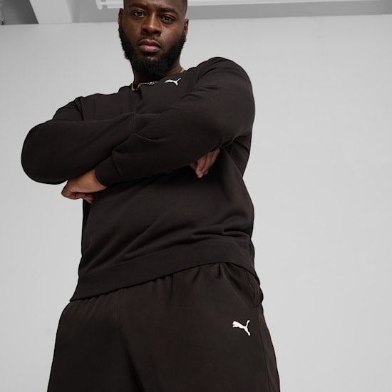 Puma Men's Essentials Woven Black Pant