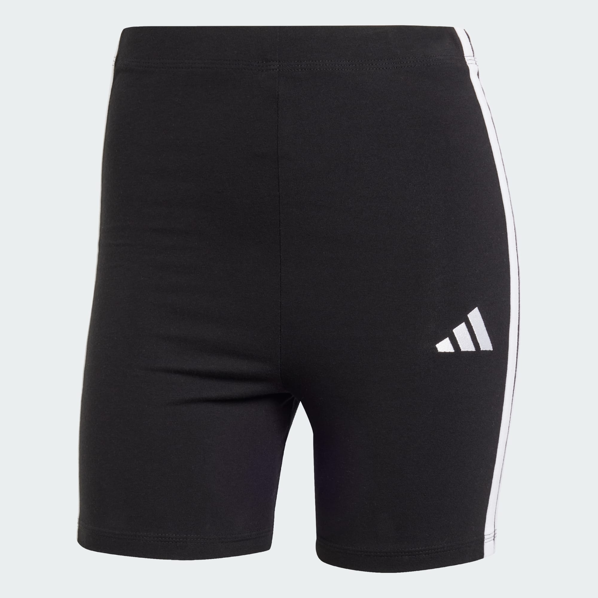 Adidas Women's 3-Stripes High Waisted Black Bike Short