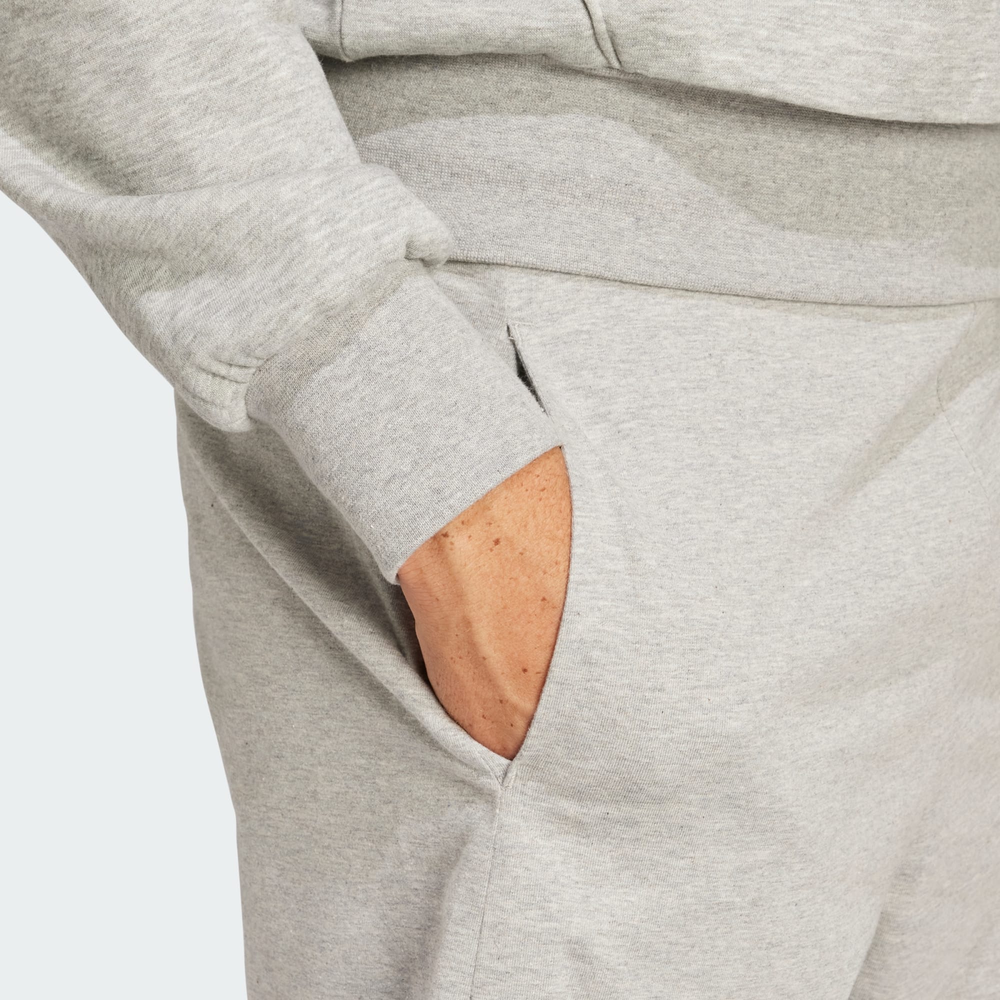 Adidas Men's Big Logo Single Jersey Grey Short