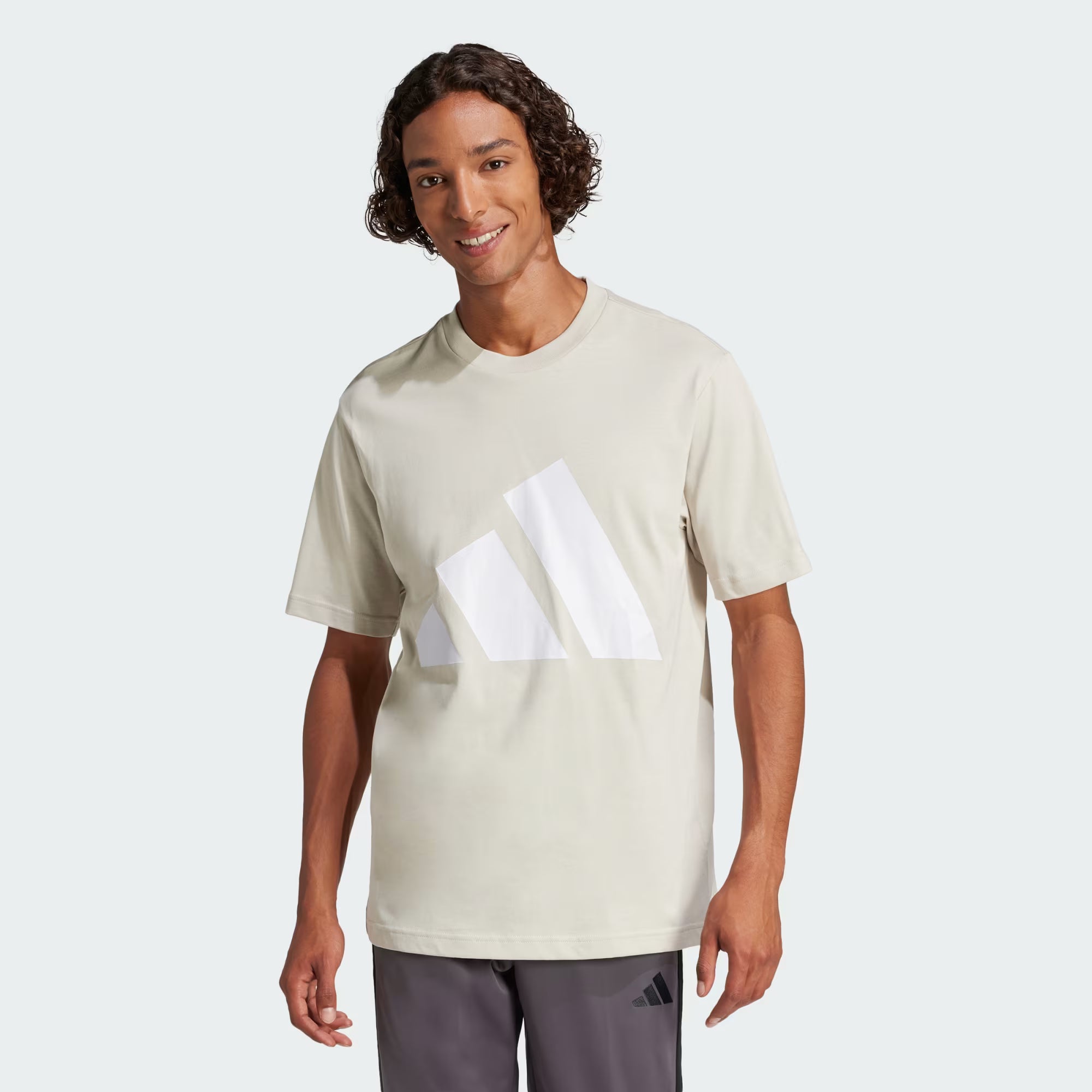 Adidas Essentials Men's Big Logo Alumina Tee