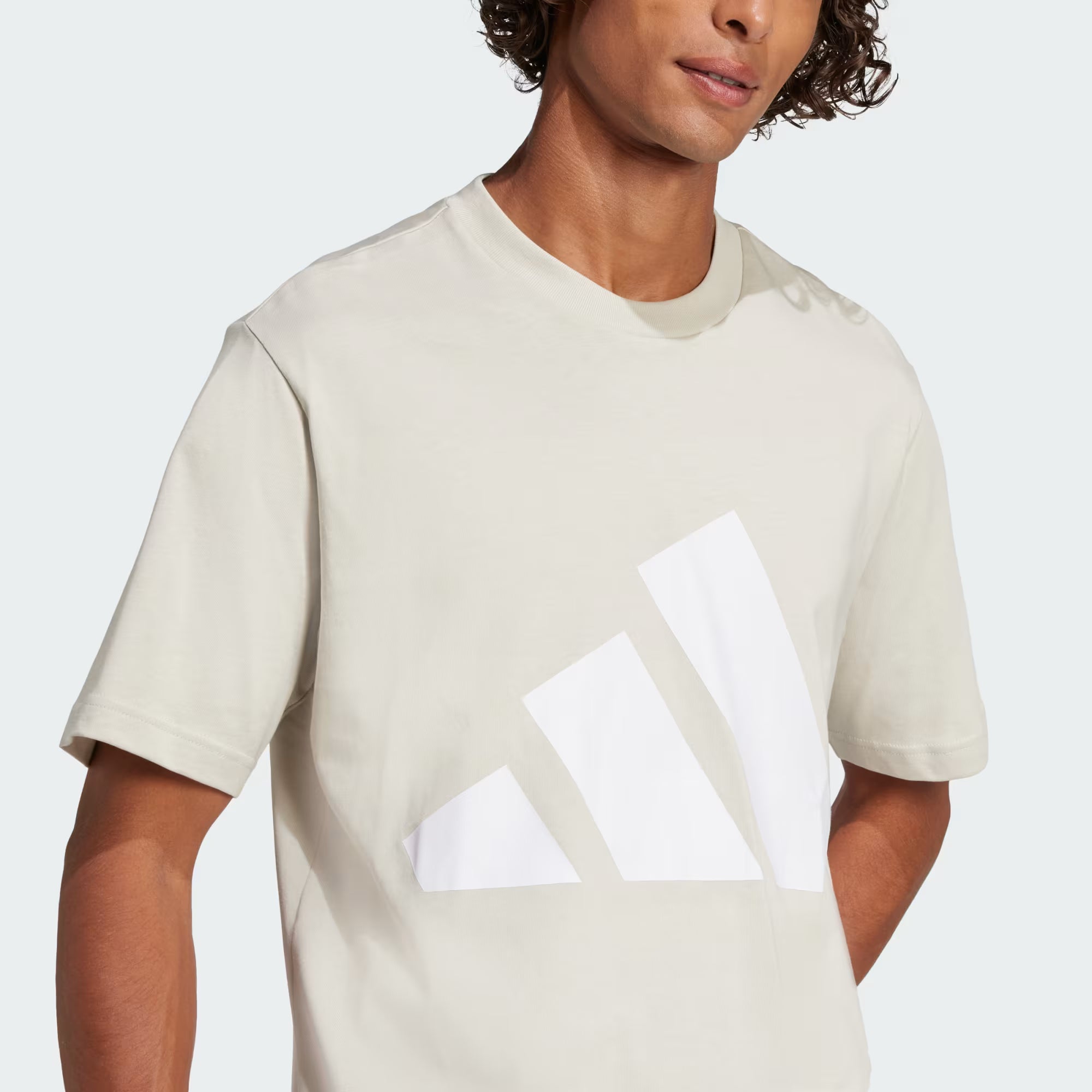 Adidas Essentials Men's Big Logo Alumina Tee
