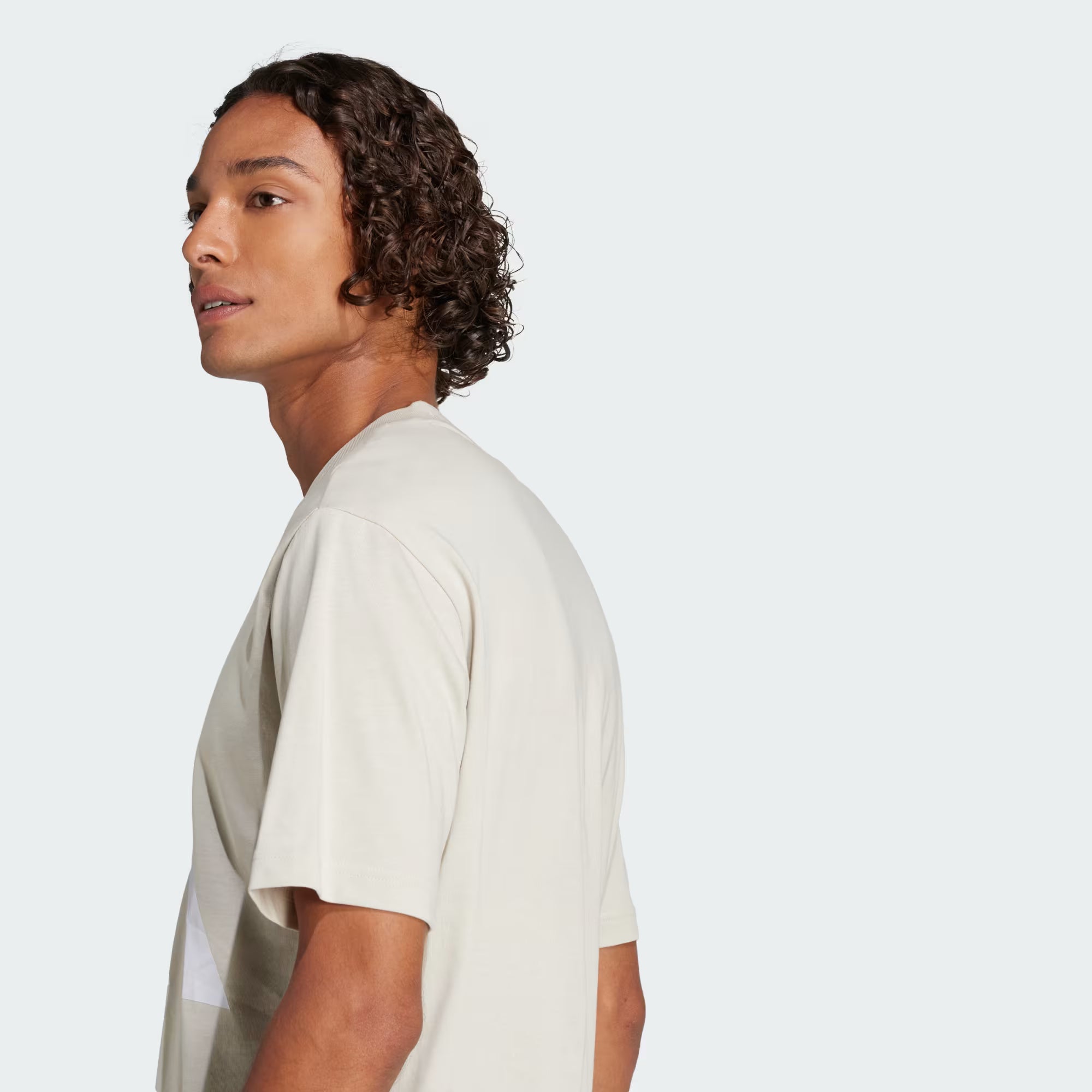 Adidas Essentials Men's Big Logo Alumina Tee