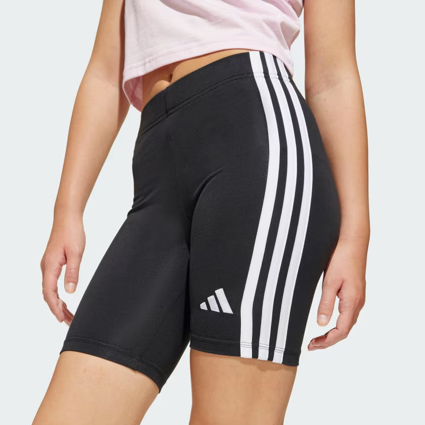Adidas Kid's 3-Stripes Black Short