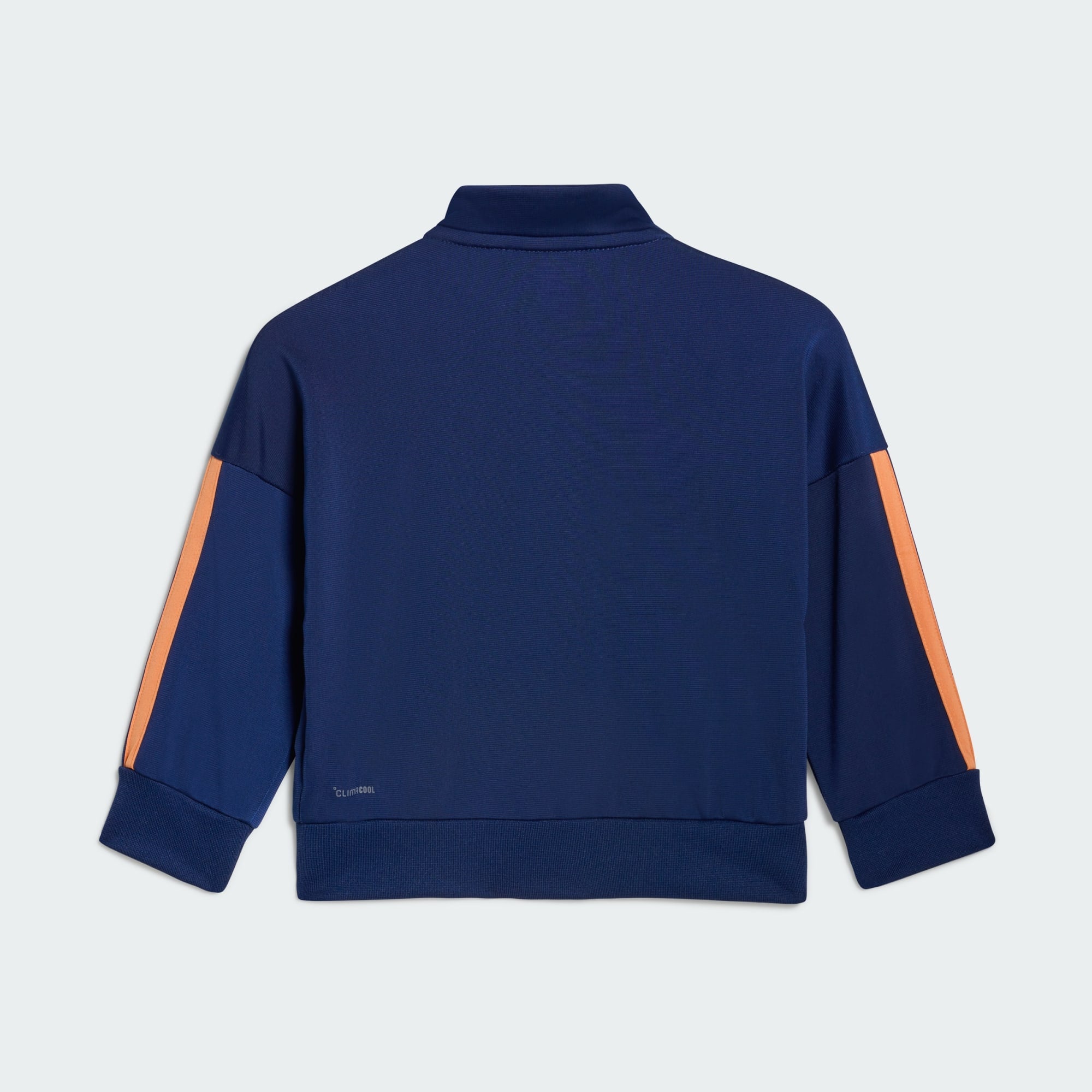 Adidas Kid's Essentials Climacool Navy/Orange Tracksuit Set