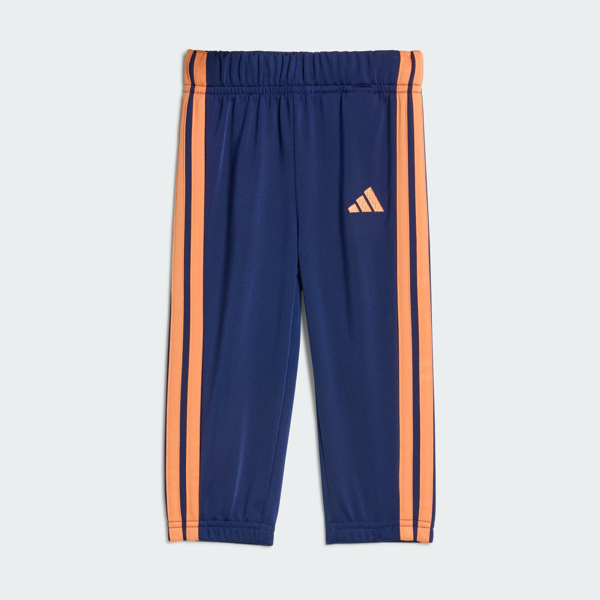 Adidas Kid's Essentials Climacool Navy/Orange Tracksuit Set