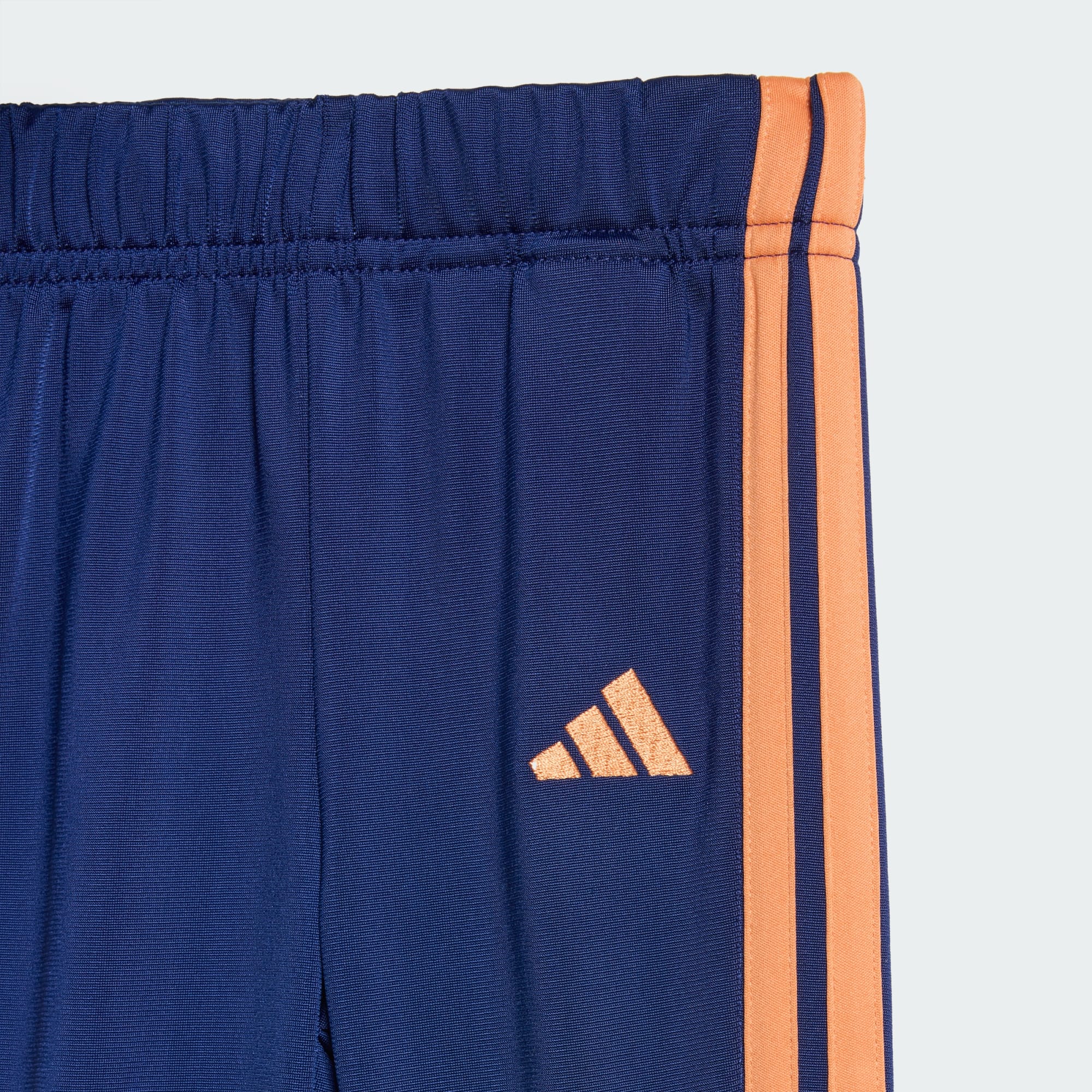 Adidas Kid's Essentials Climacool Navy/Orange Tracksuit Set