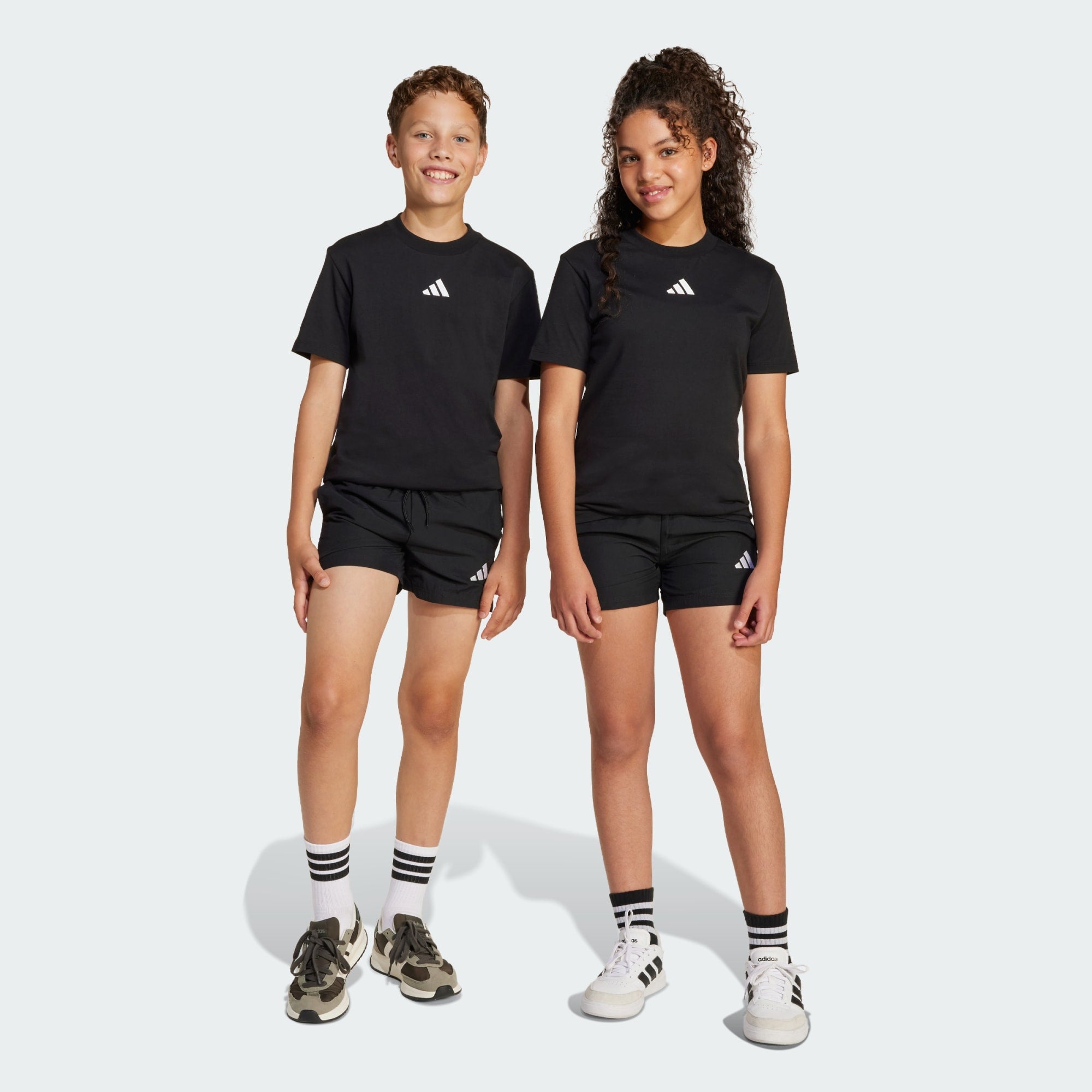 Adidas Kid's Small Logo Chelsea Black Short