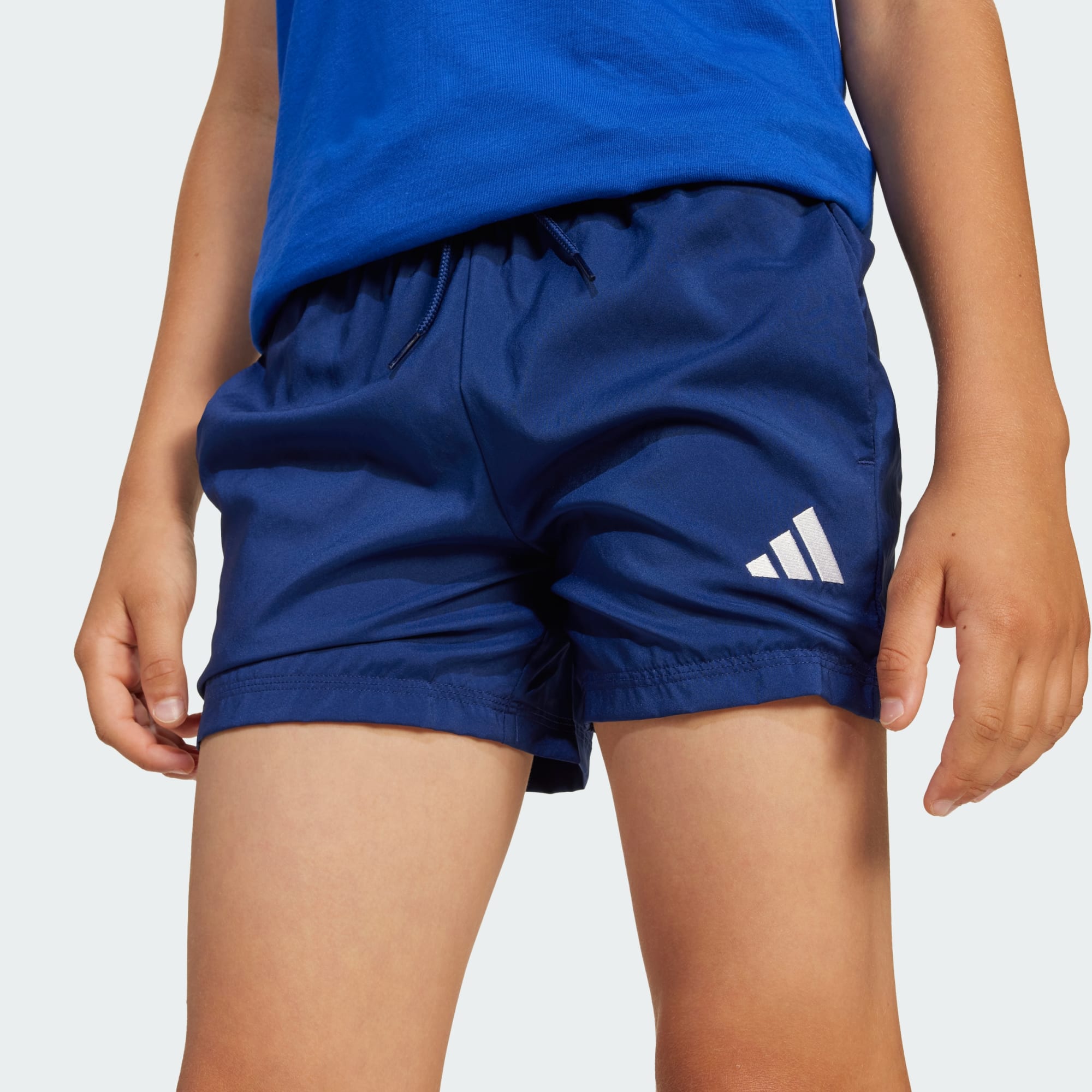 Adidas Kid's Small Logo Chelsea Dark Blue Short
