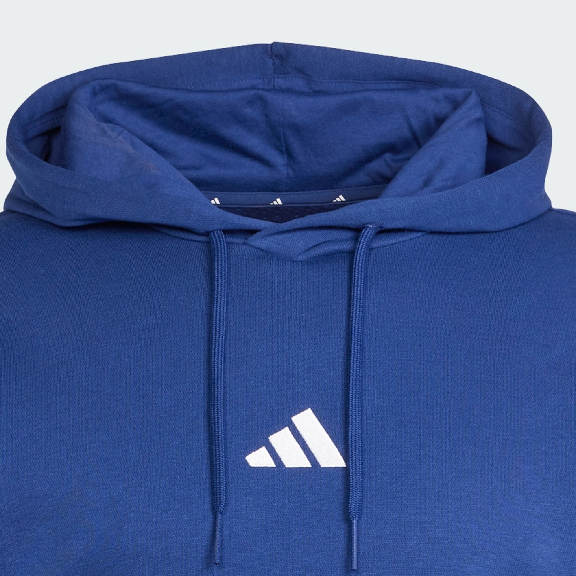 Adidas Men's Feelcozy Fleece Navy Hoodie