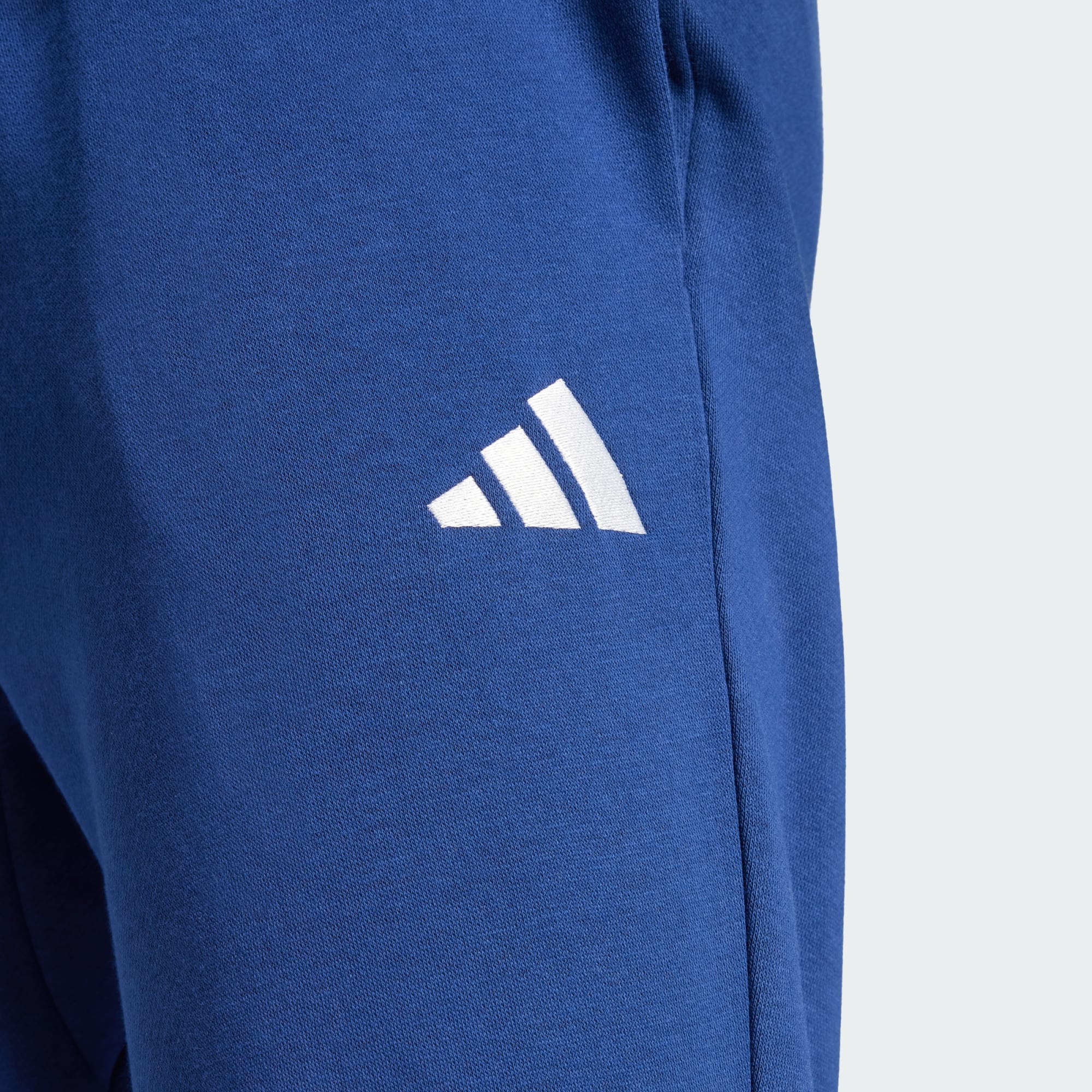 ADIDAS MEN'S ESSENTIALS FEELCOZY FLEECE NAVY TRACKPANT