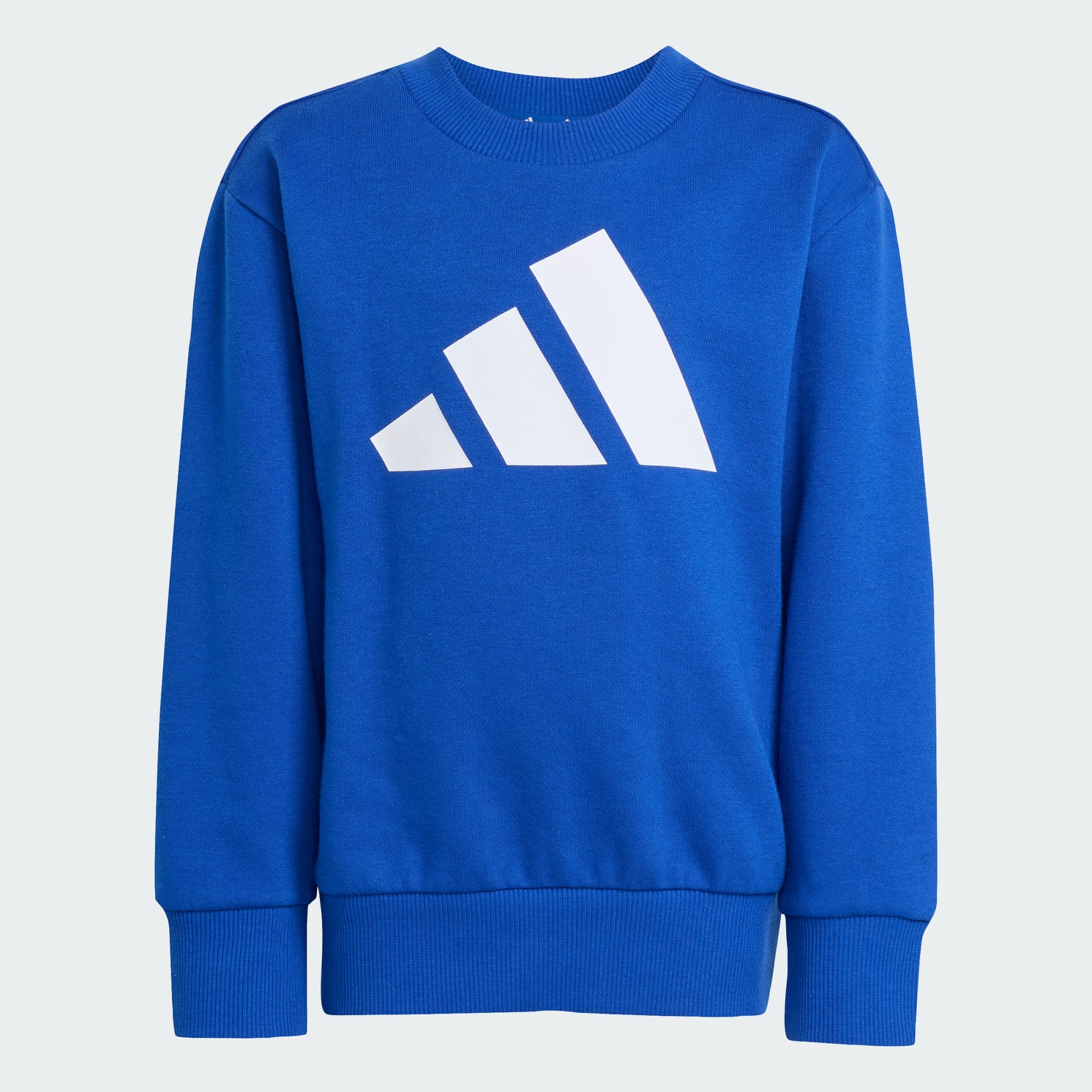 Adidas Kid's Essentials Big Logo Royal/White Tracksuit Set