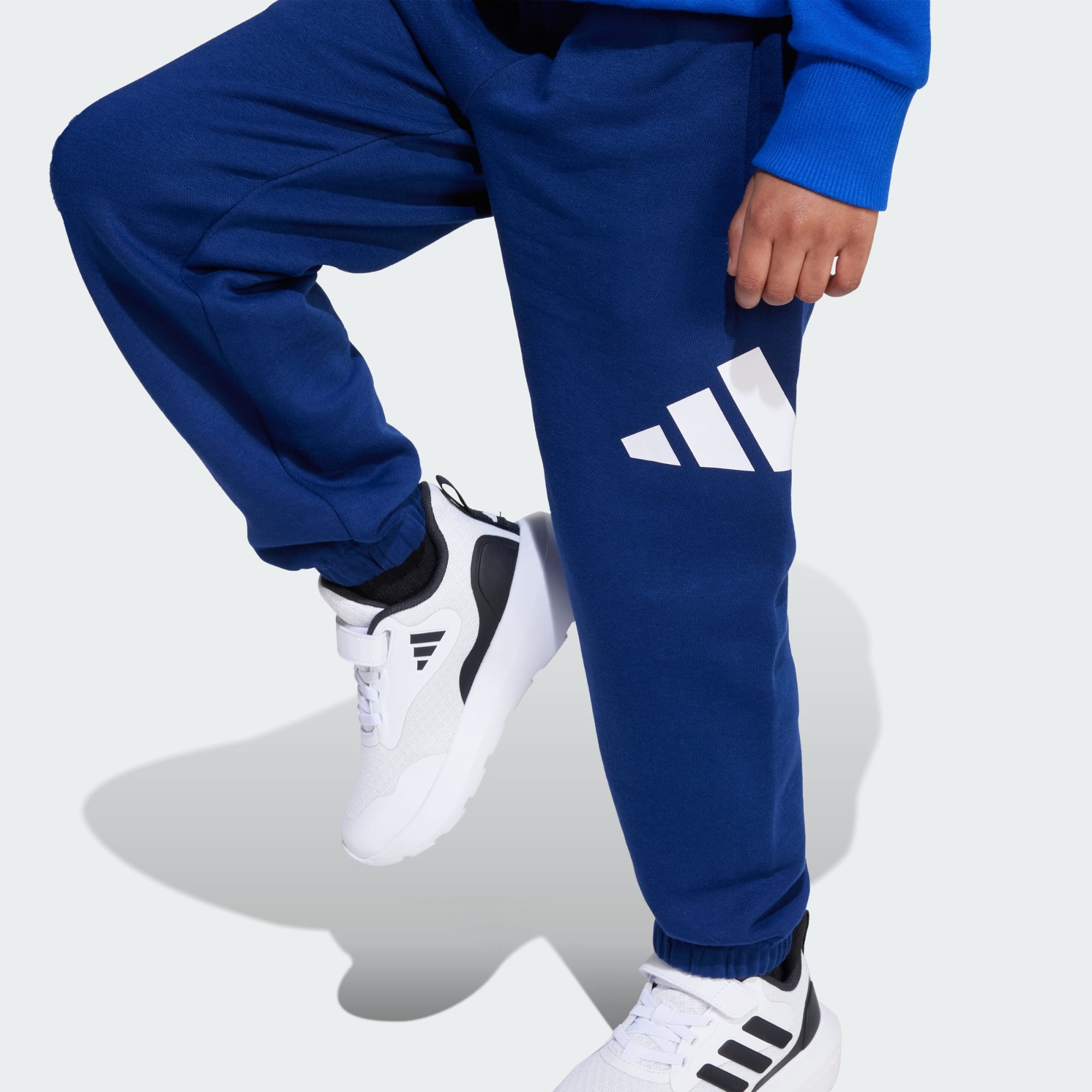 Adidas Kid's Essentials Big Logo Royal/White Tracksuit Set