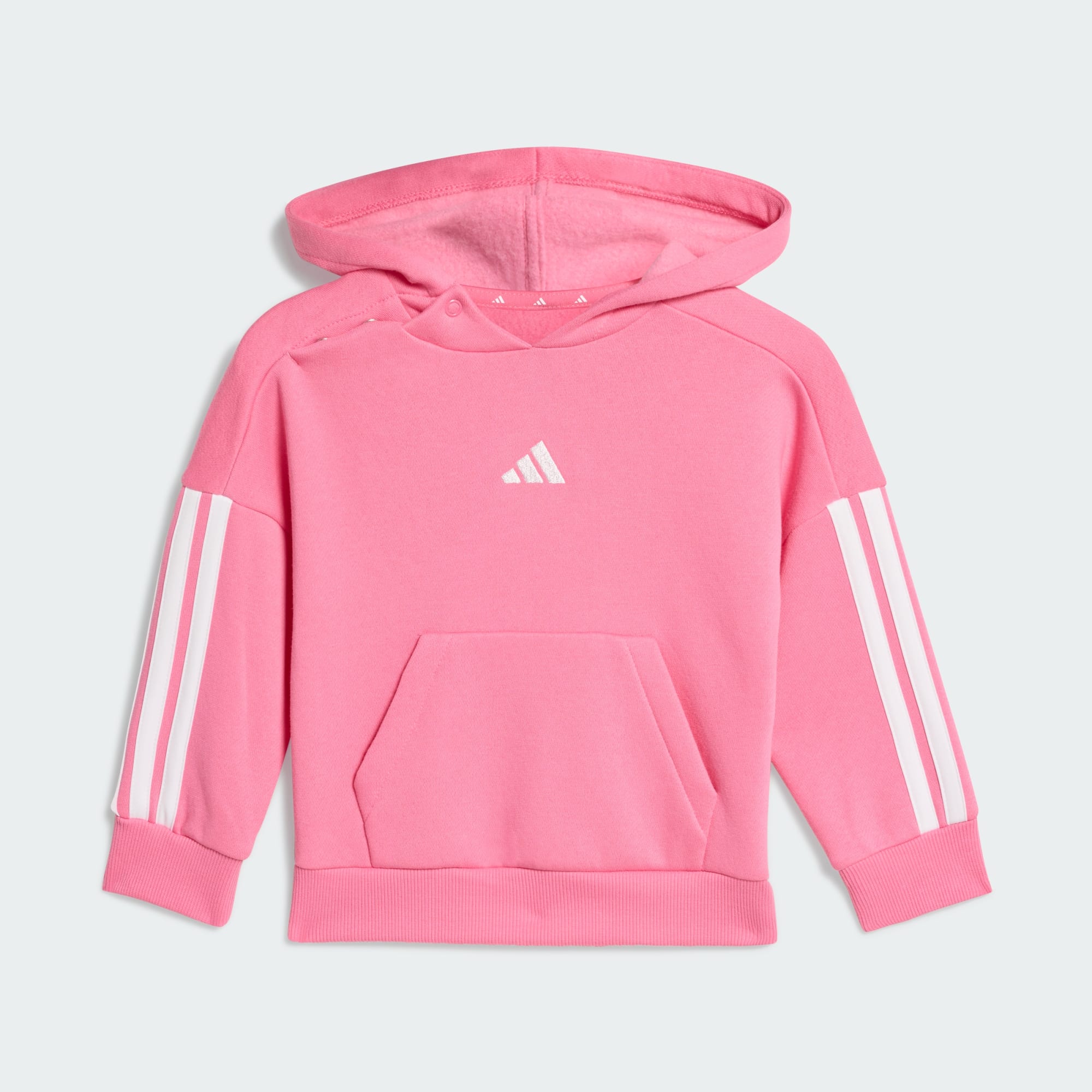 Adidas Kid's Essentials Joggers Pink/White Tracksuit Set