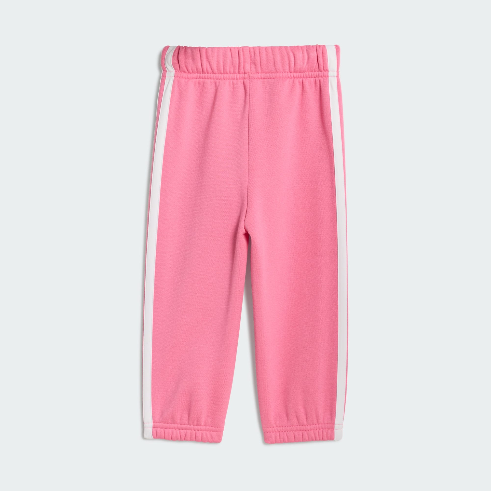 Adidas Kid's Essentials Joggers Pink/White Tracksuit Set