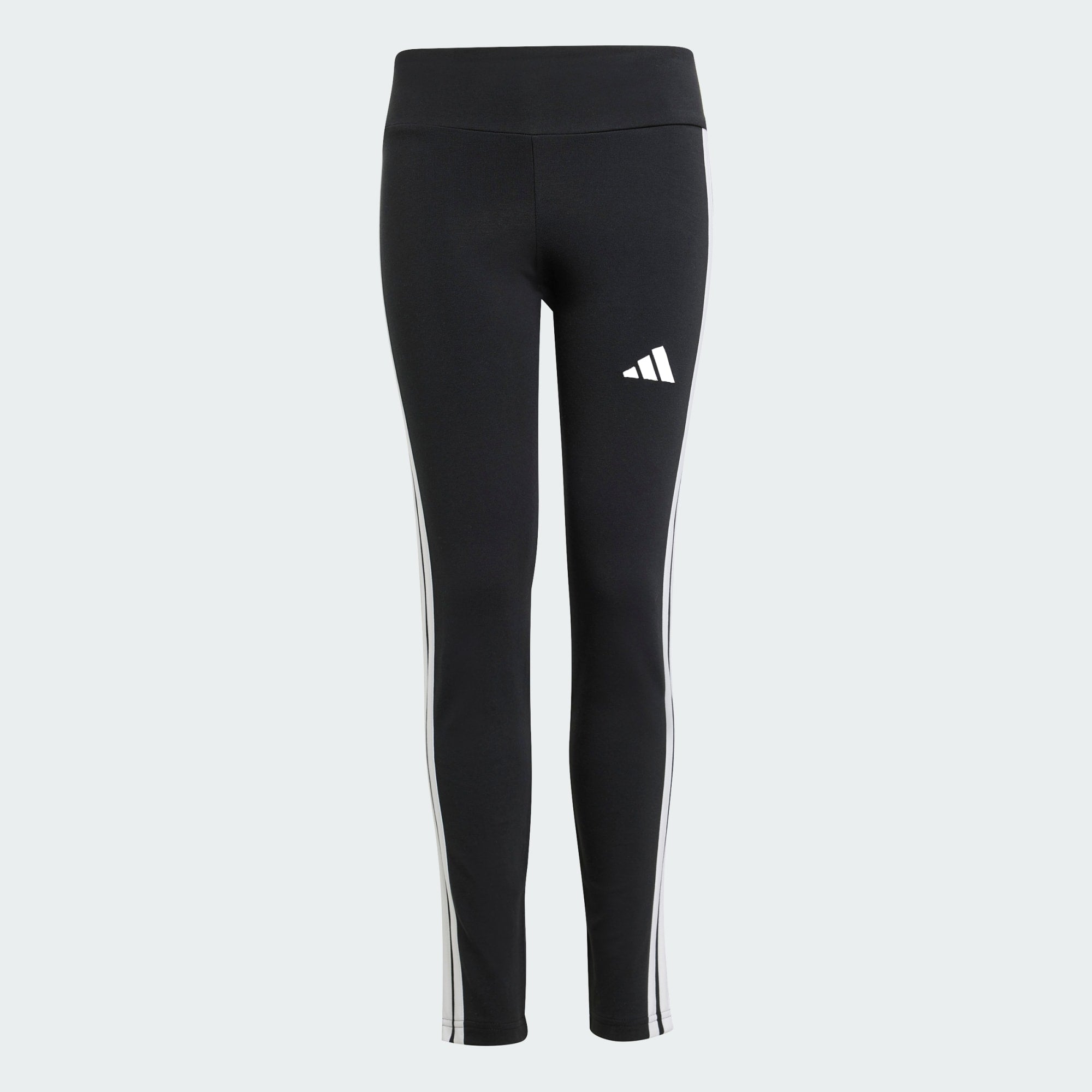 Adidas Kid's 3-Stripes Essentials Black Tight