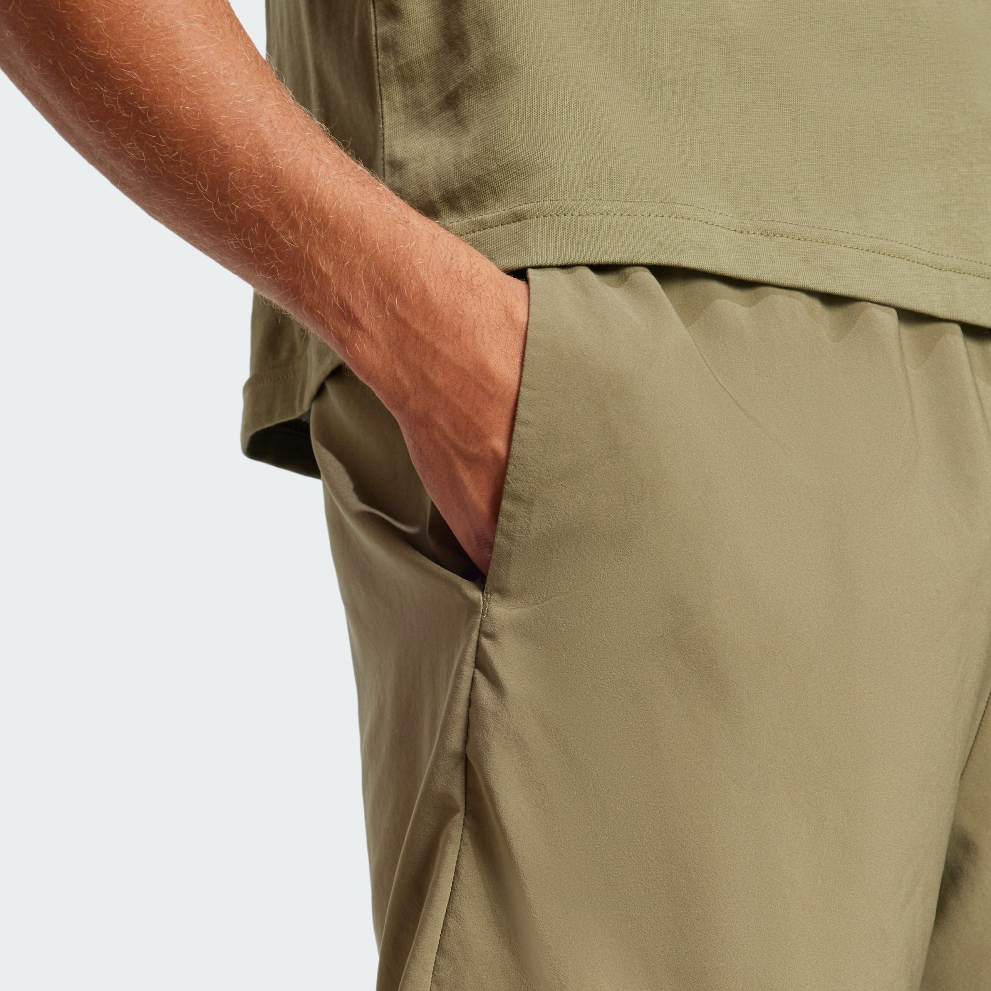 Adidas Men's Small Logo Chelsea Olive Short