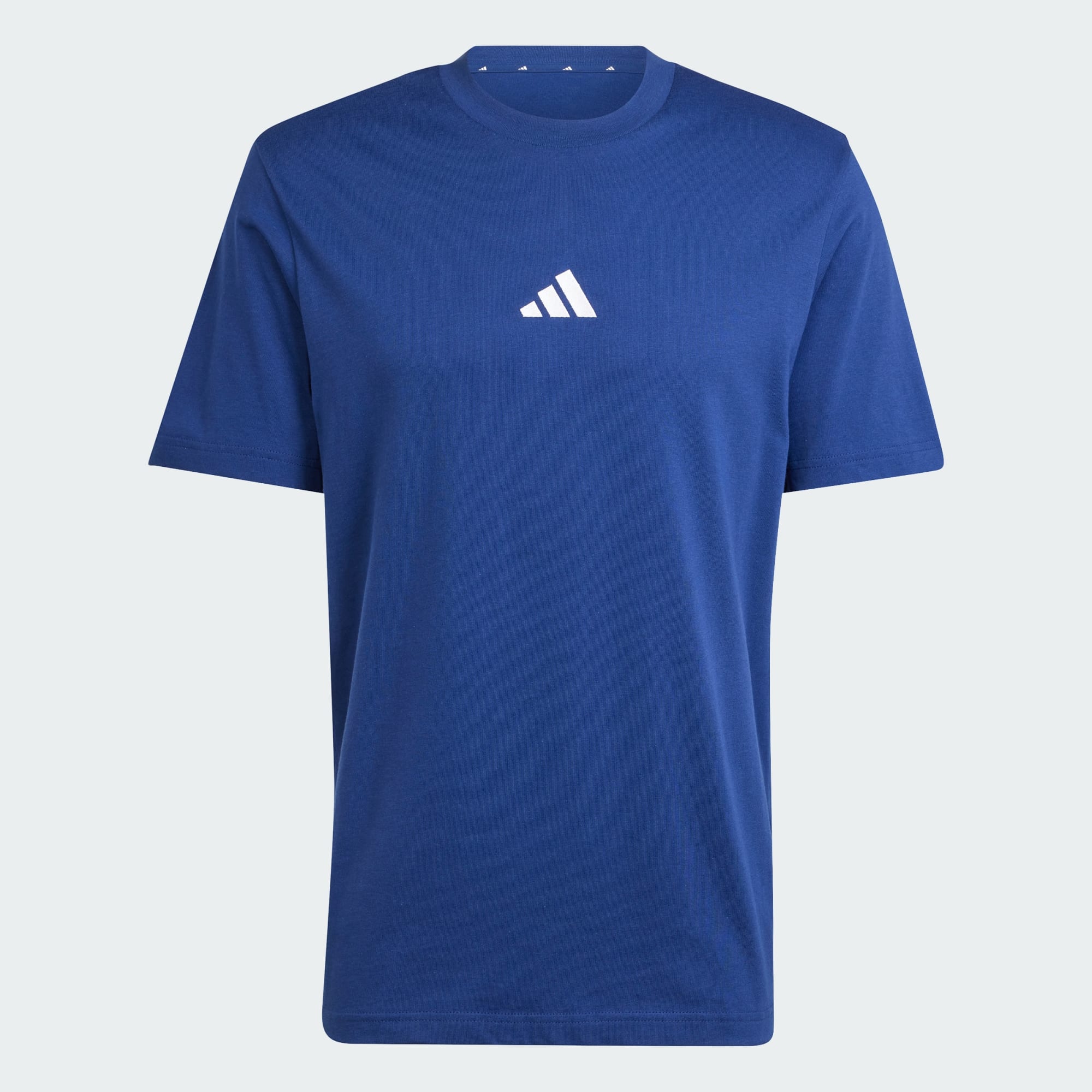 Adidas Men's Small Logo Navy Tee