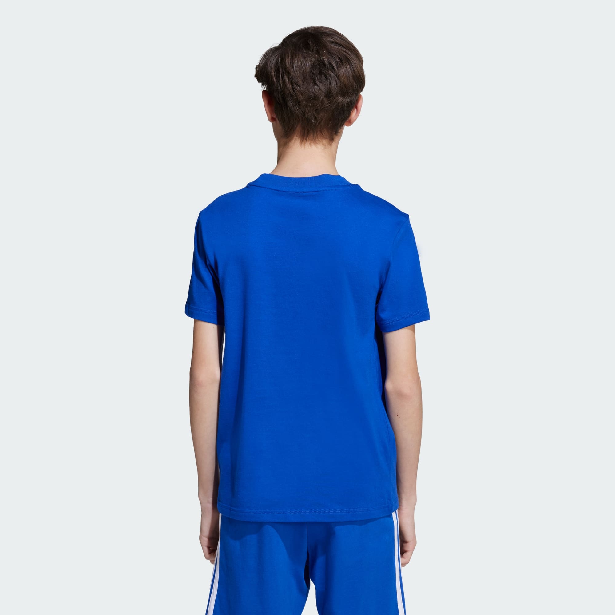 ADIDAS KID'S ESSENTIALS BIG LOGO ROYAL BLUE TEE