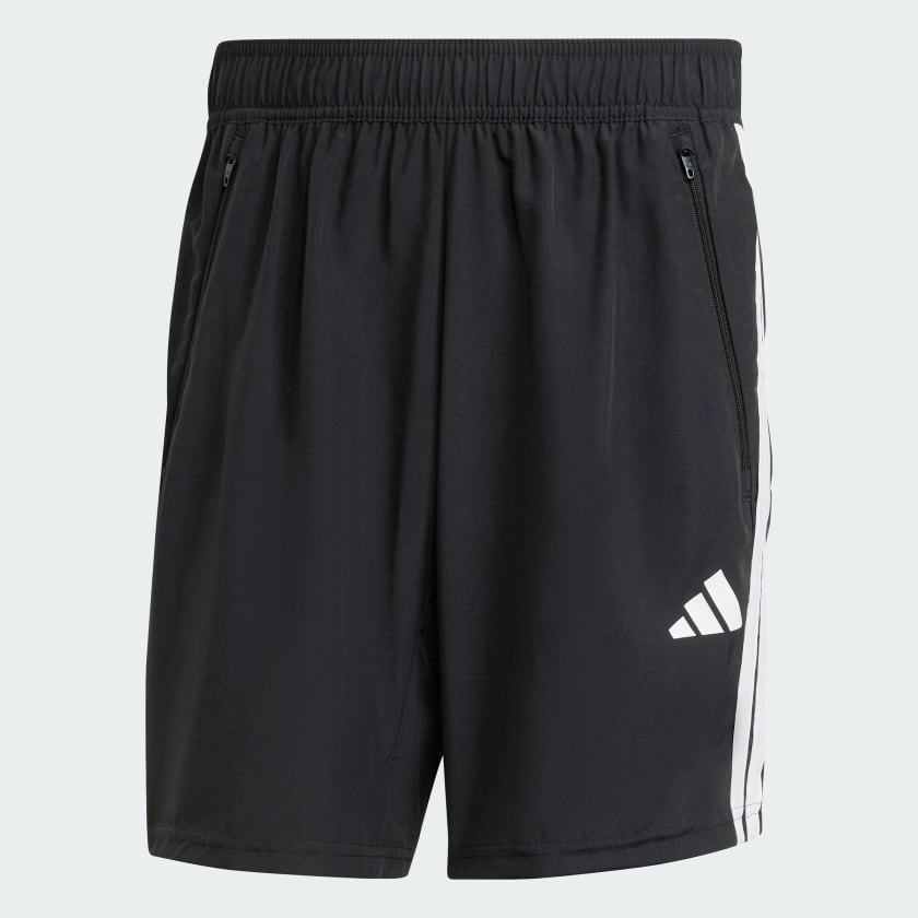 Adidas Men's Training Essentials 3-Stripes Woven Black Short