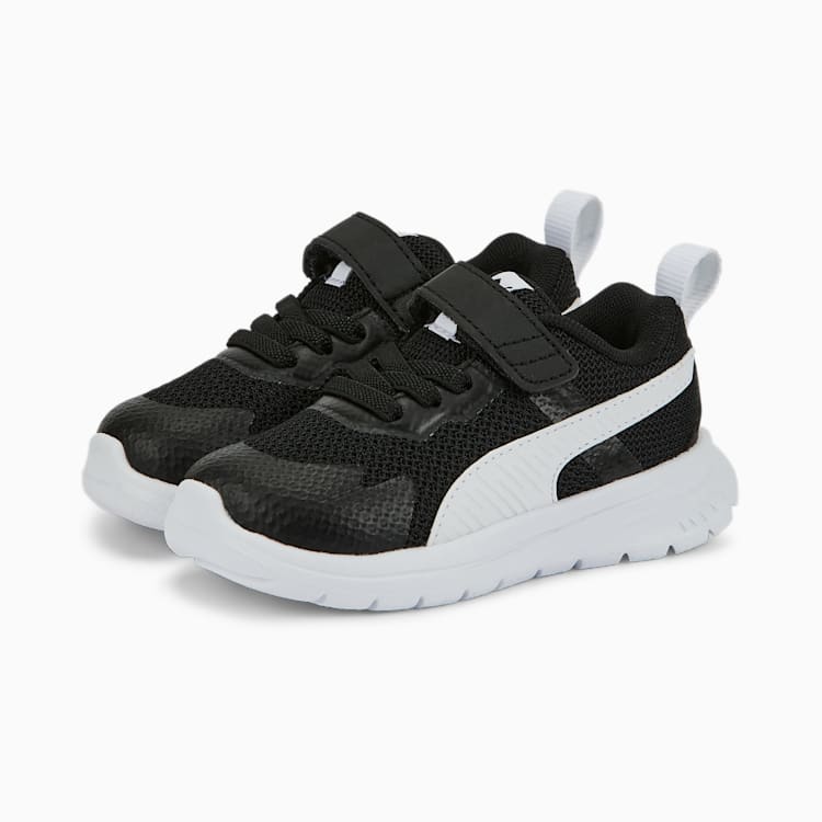 Puma Kid's Evolve Run Mesh Black/White Running Shoes