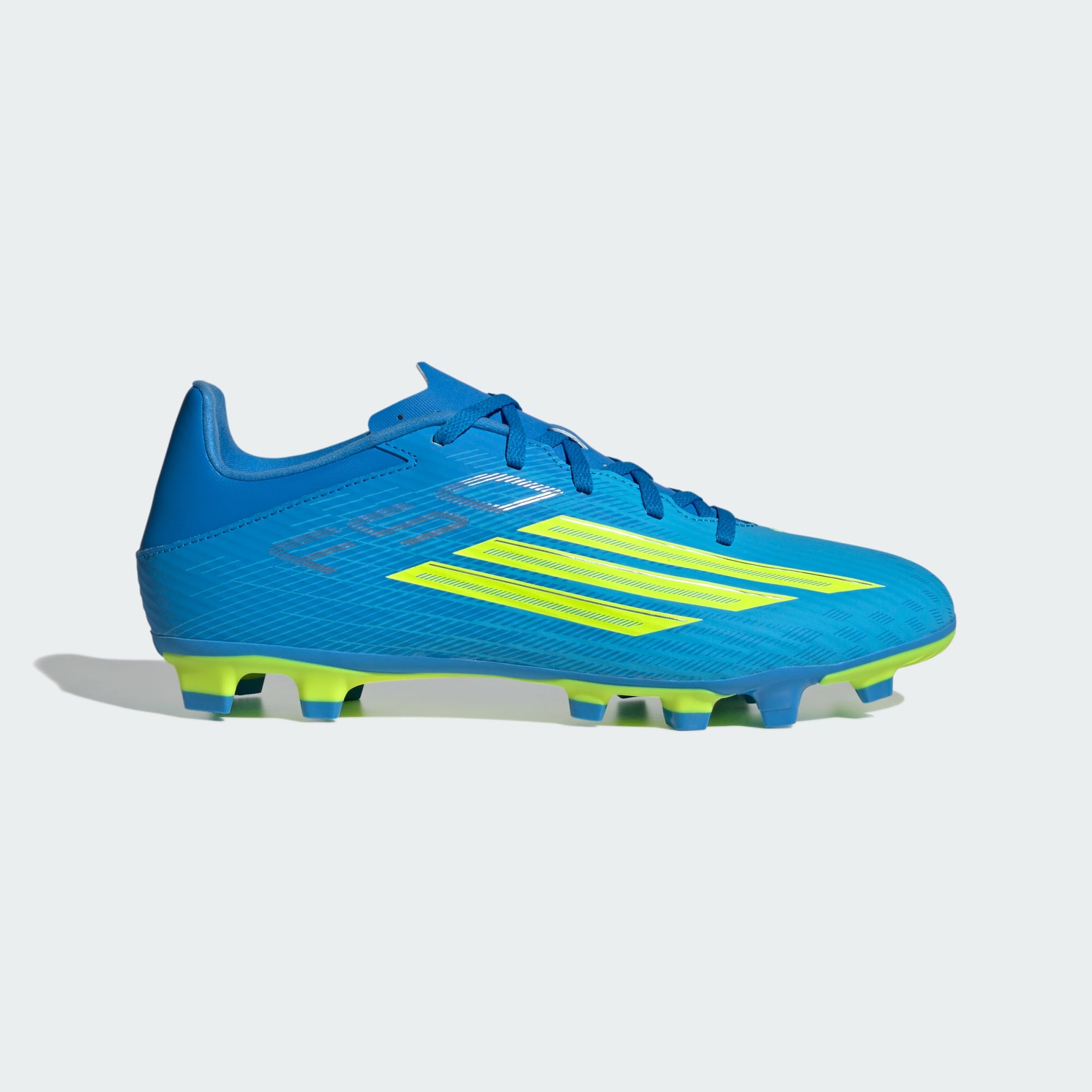 Adidas Men's F50 Club Fg/Mg Blue/Solar Football Boots