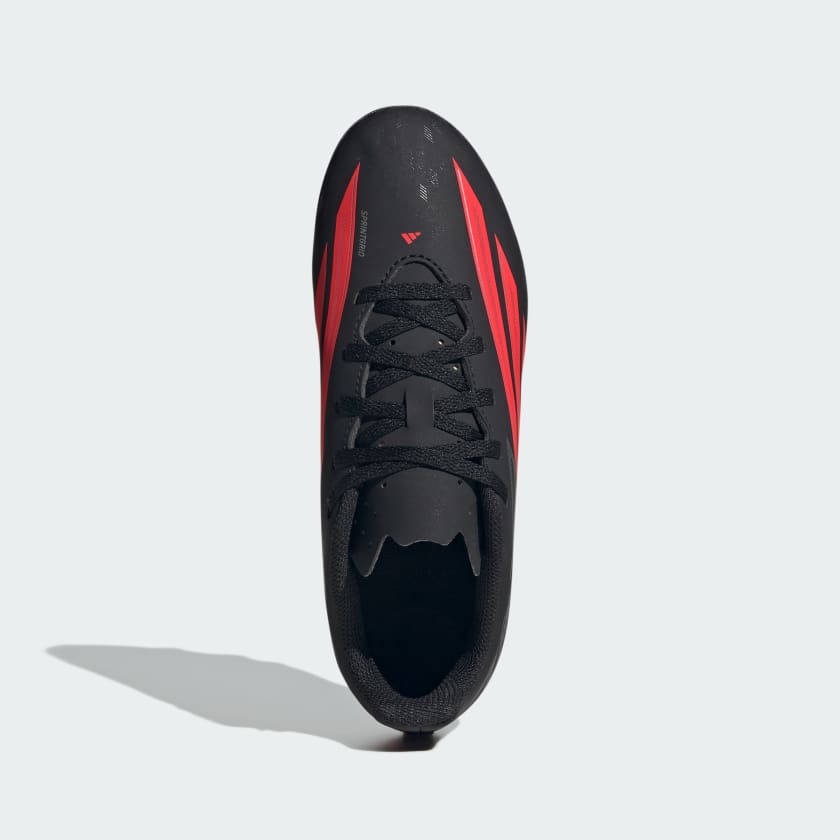 Adidas Kid's F50 Club Fg/Mg Black/Red Football Boots