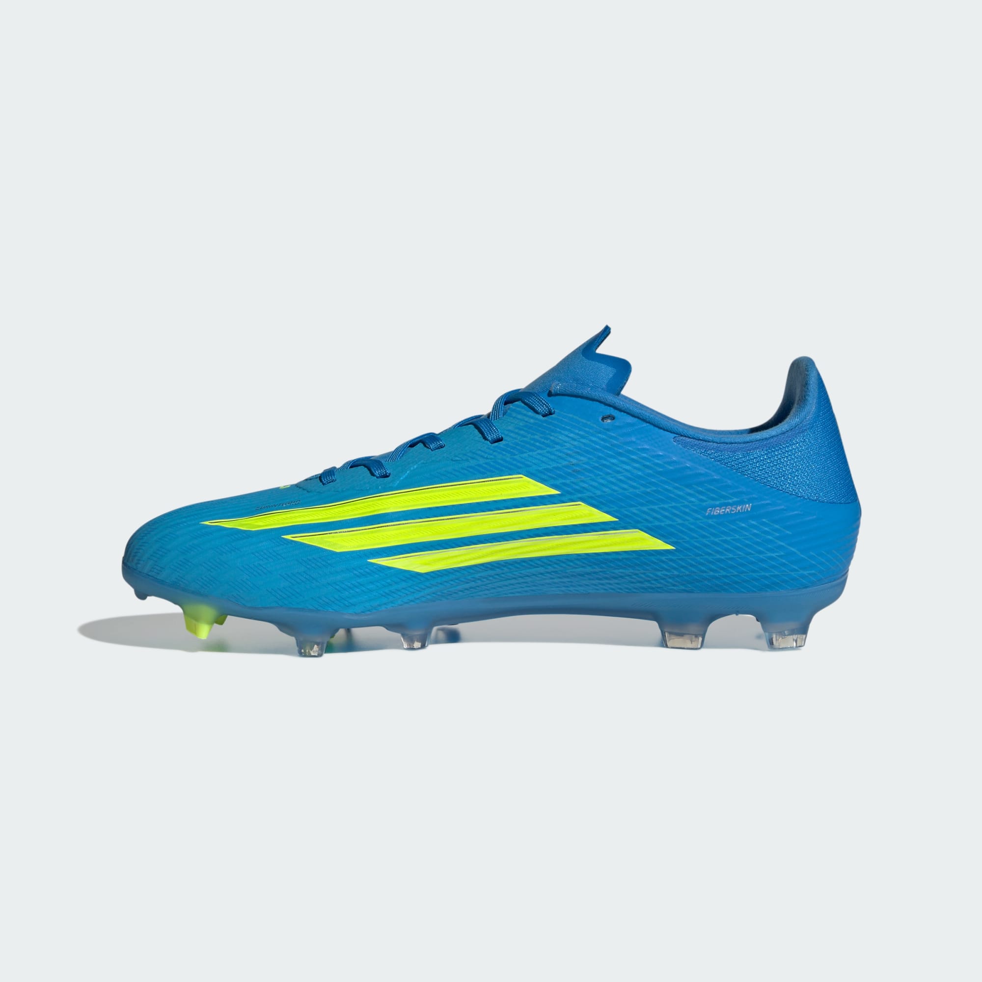 ADIDAS MEN'S F50 LEAGUE FG/MG BLUE/SOLAR FOOTBALL BOOTS