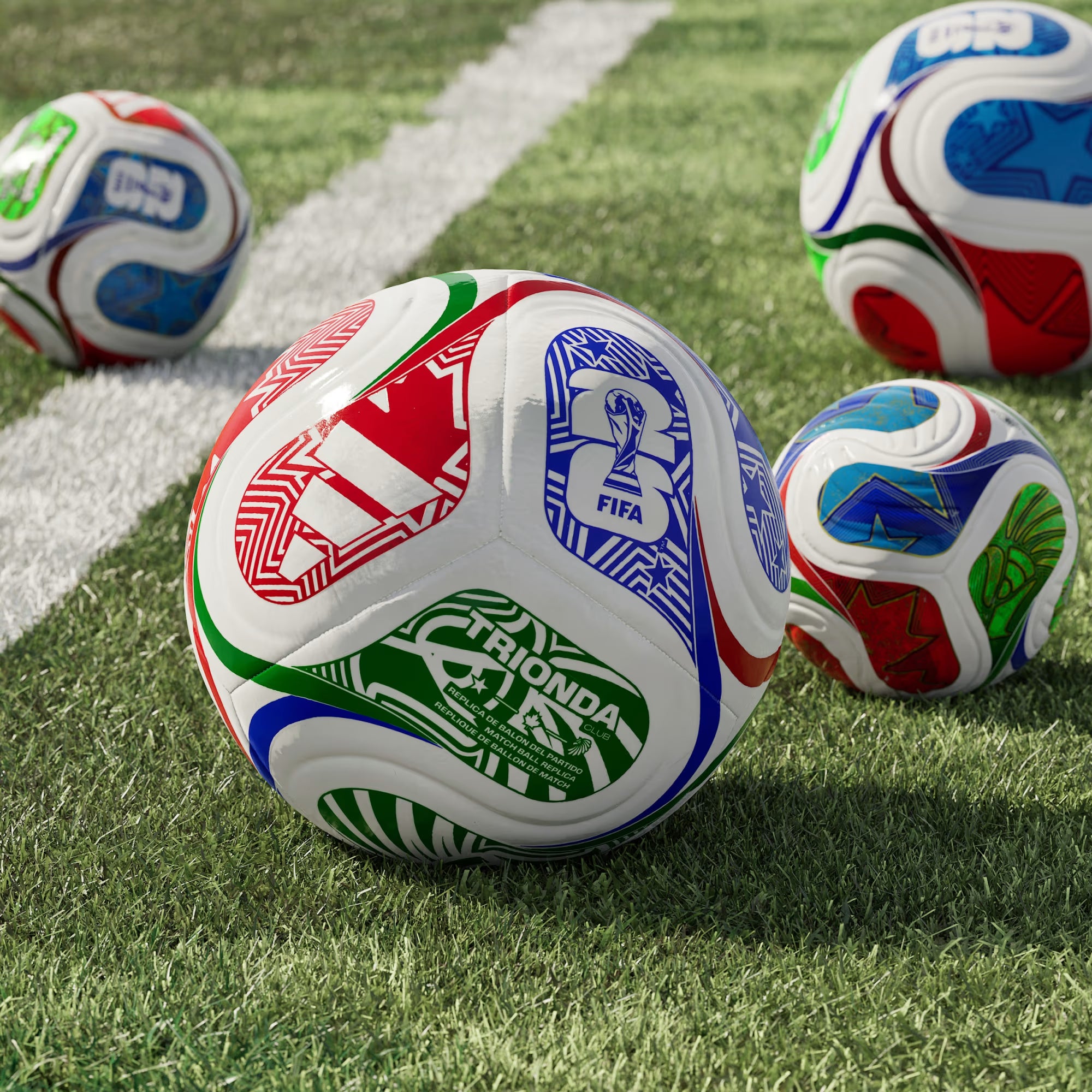 Adidas Fifa World Cup 26 Trionda Club White Football