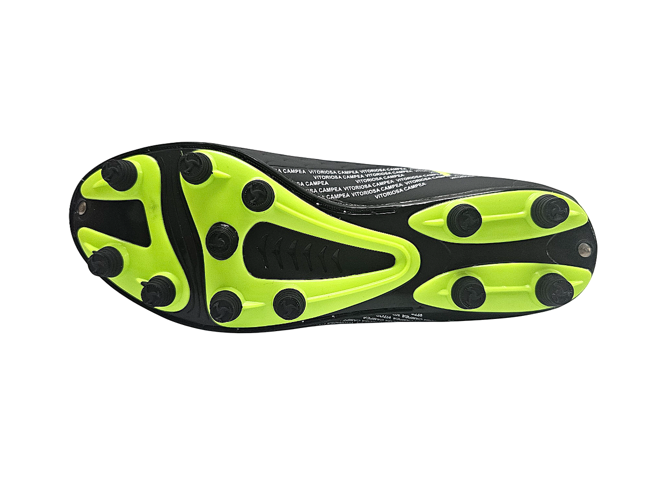 Nomis Kid's Feroz Black/Lime Football Boots